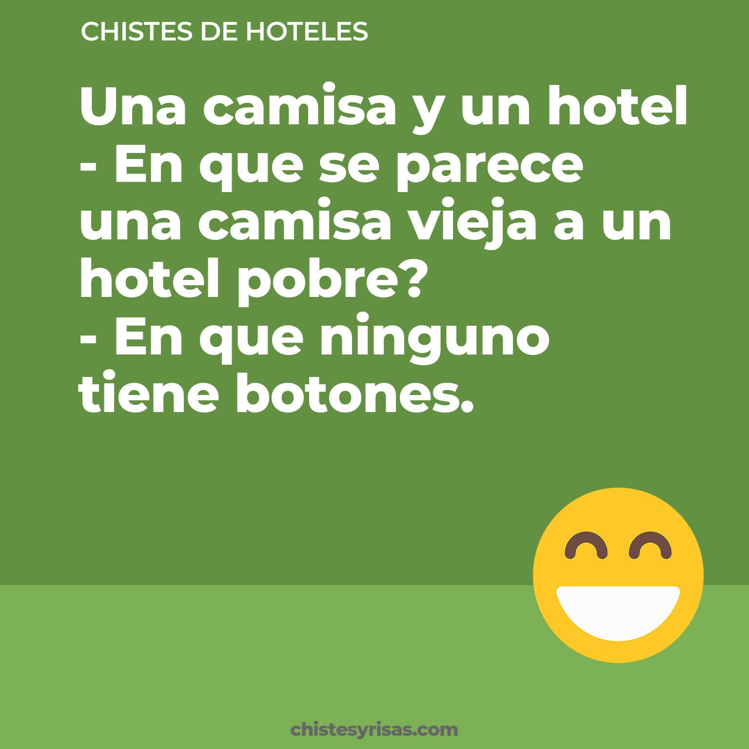 chistes de Hoteles cortos