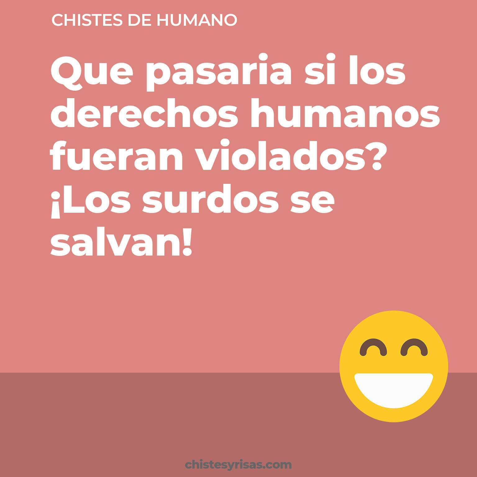 chistes de Humano cortos