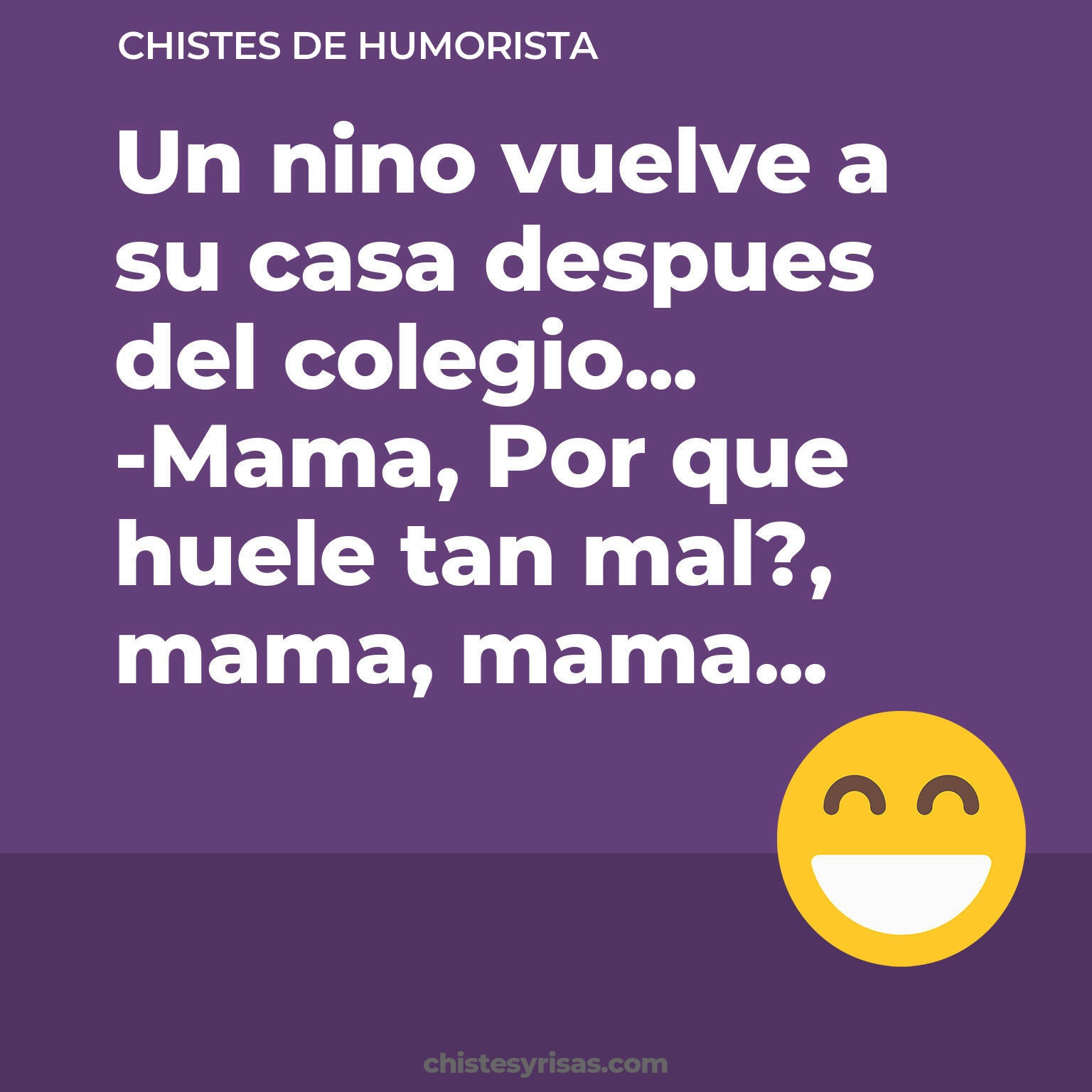 chistes de Humorista buenos