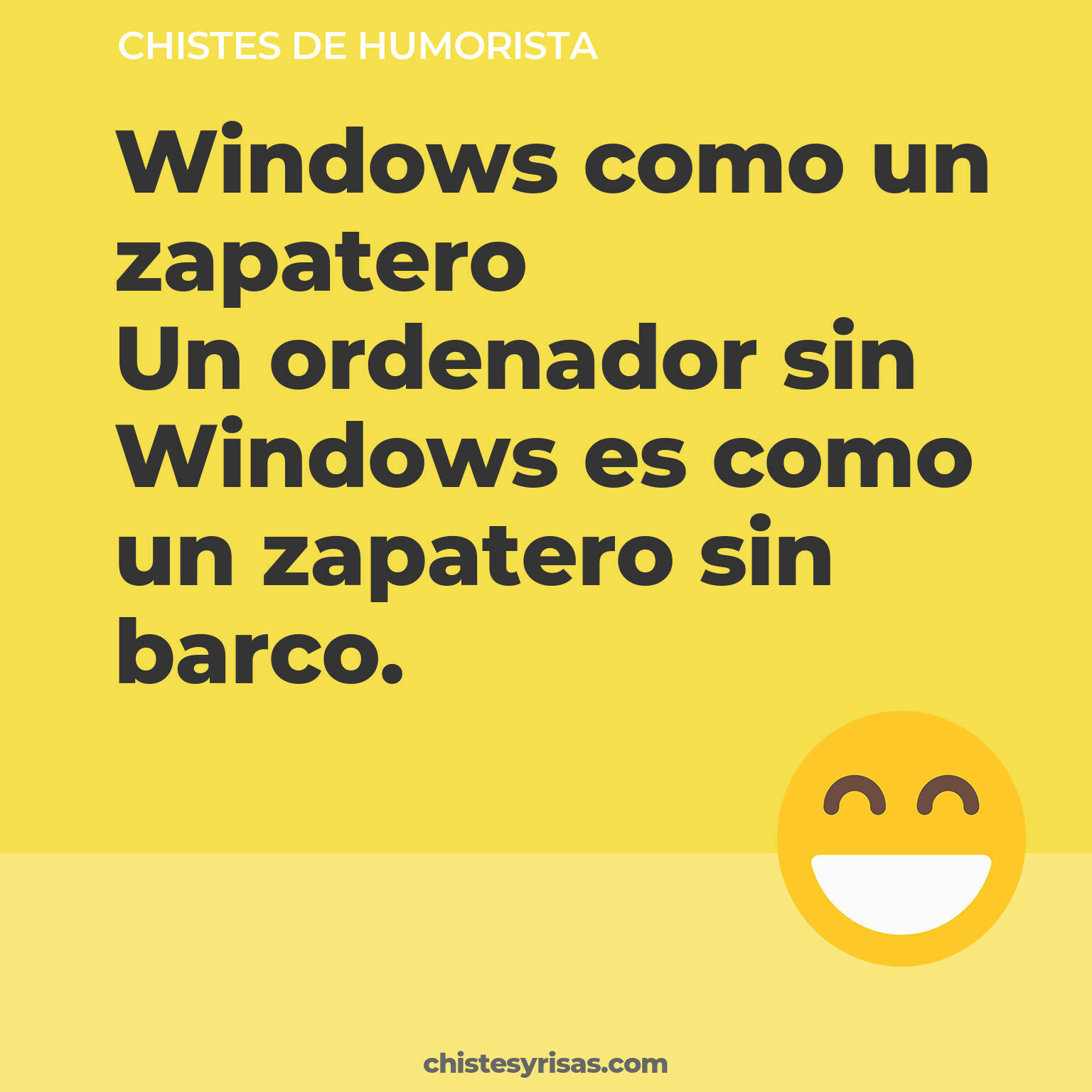 chistes de Humorista más graciosos