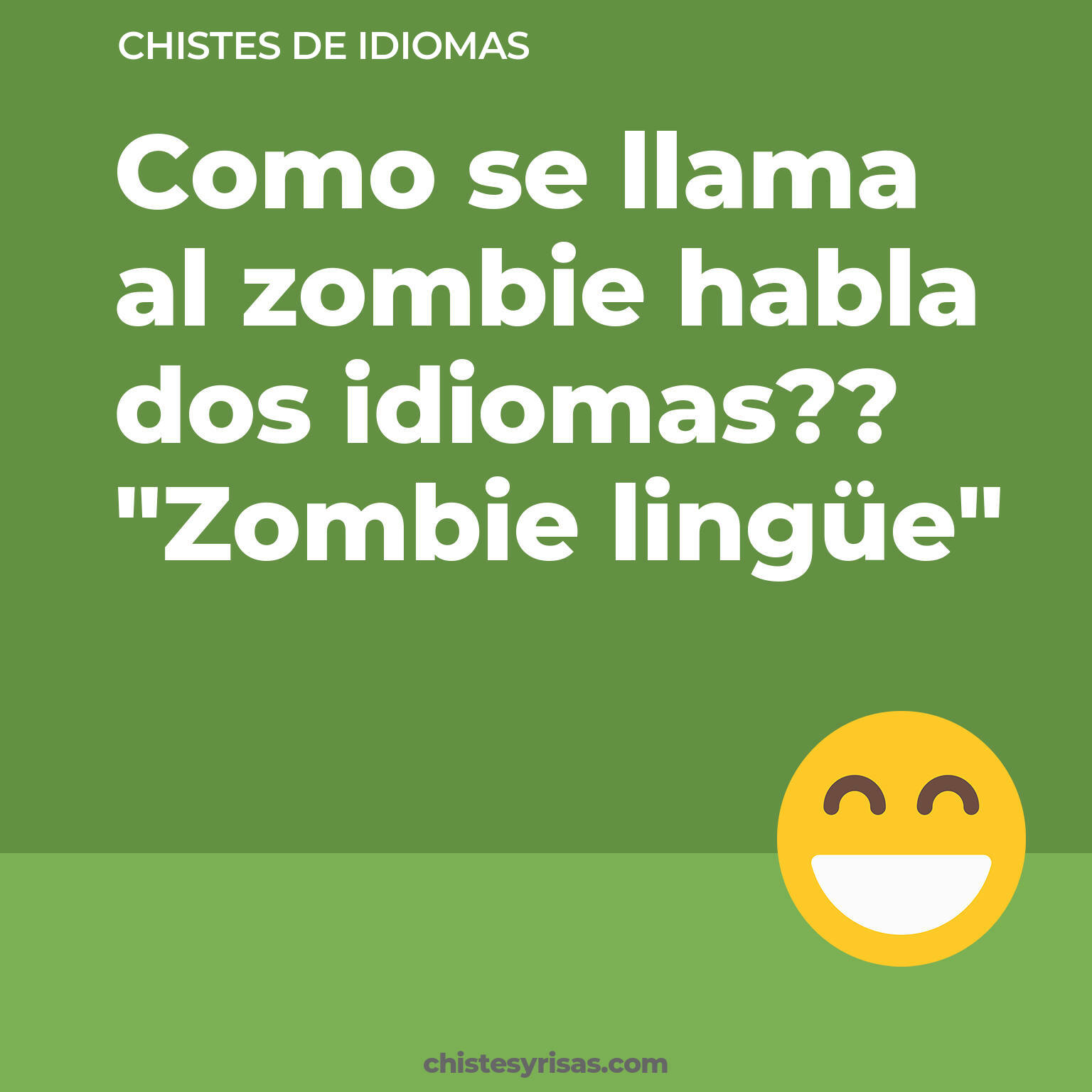 chistes de Idiomas cortos