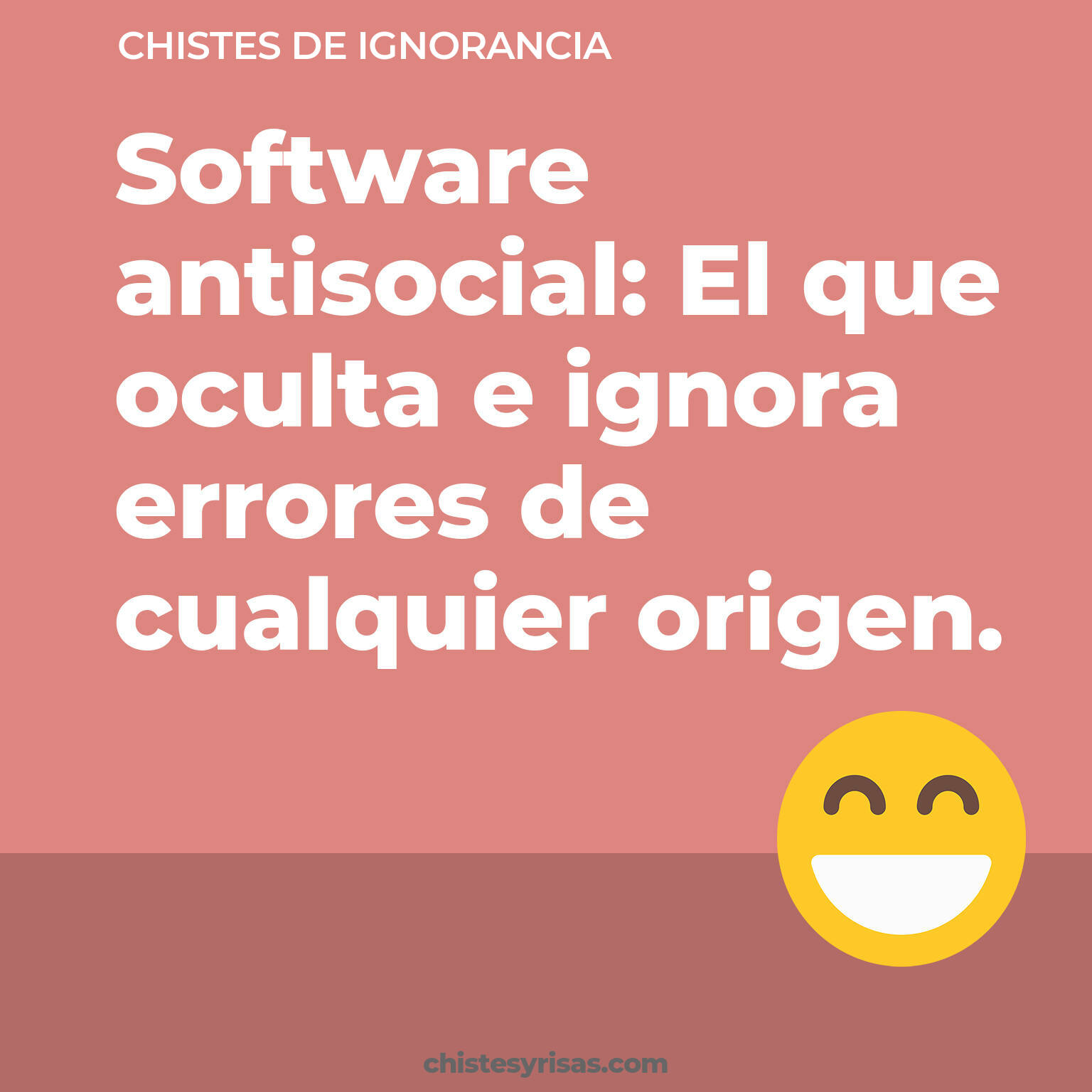 chistes de Ignorancia más graciosos