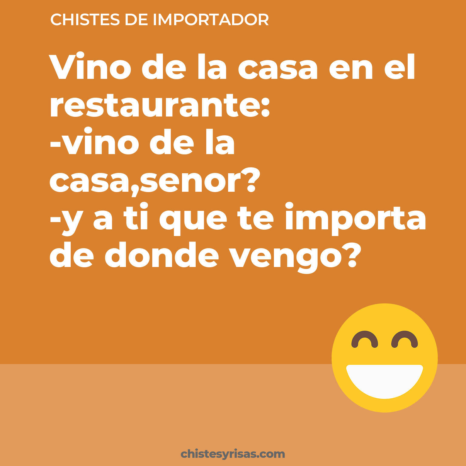 chistes de Importador buenos foto para reir