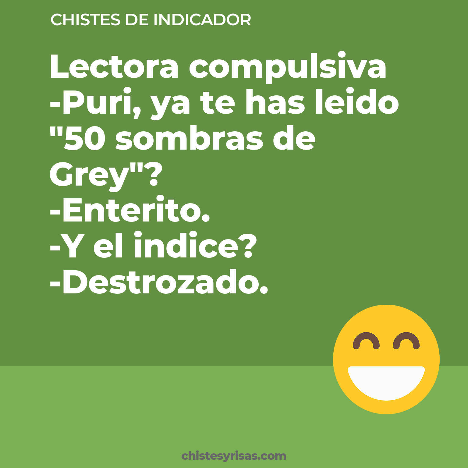 chistes de Indicador cortos