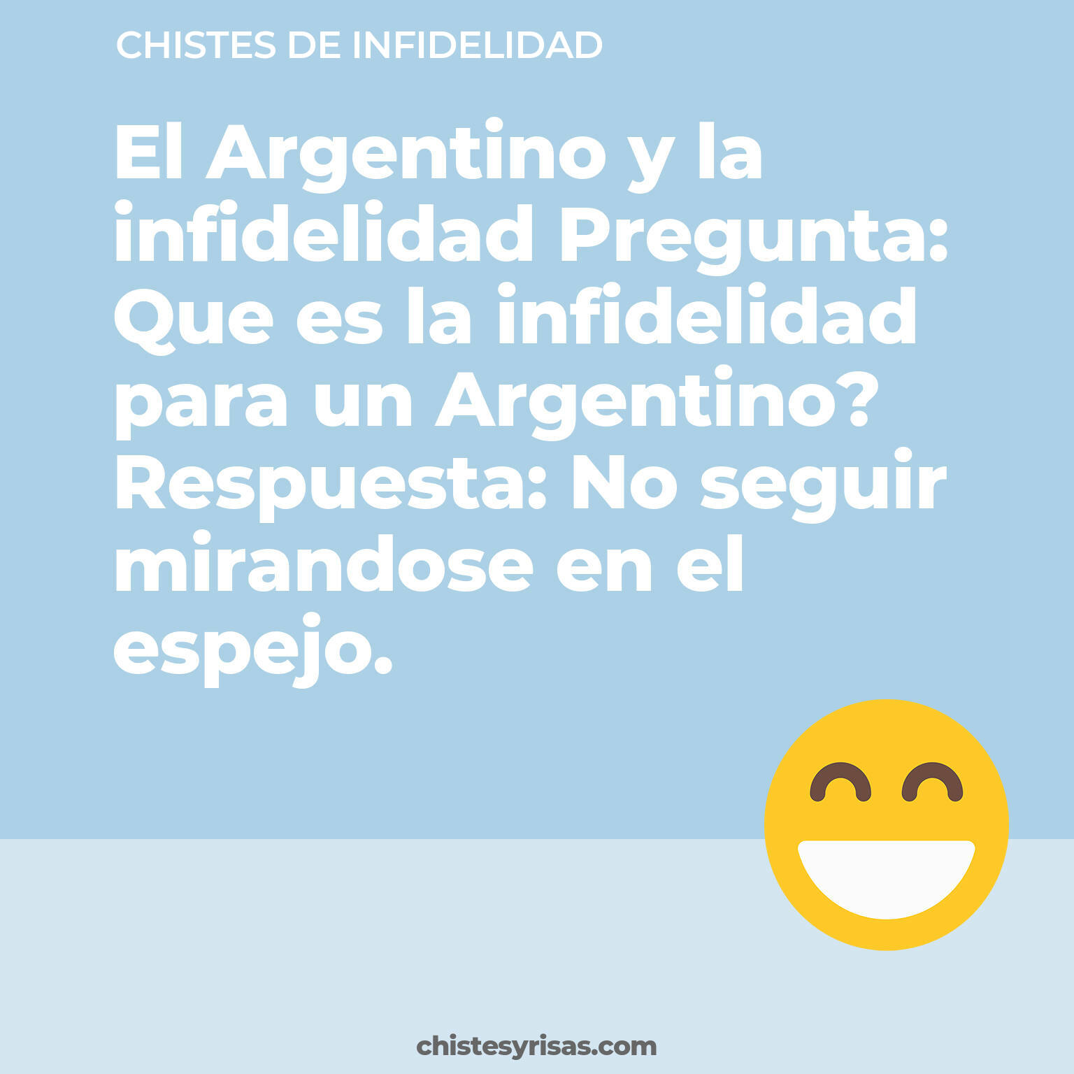 chistes de Infidelidad más graciosos