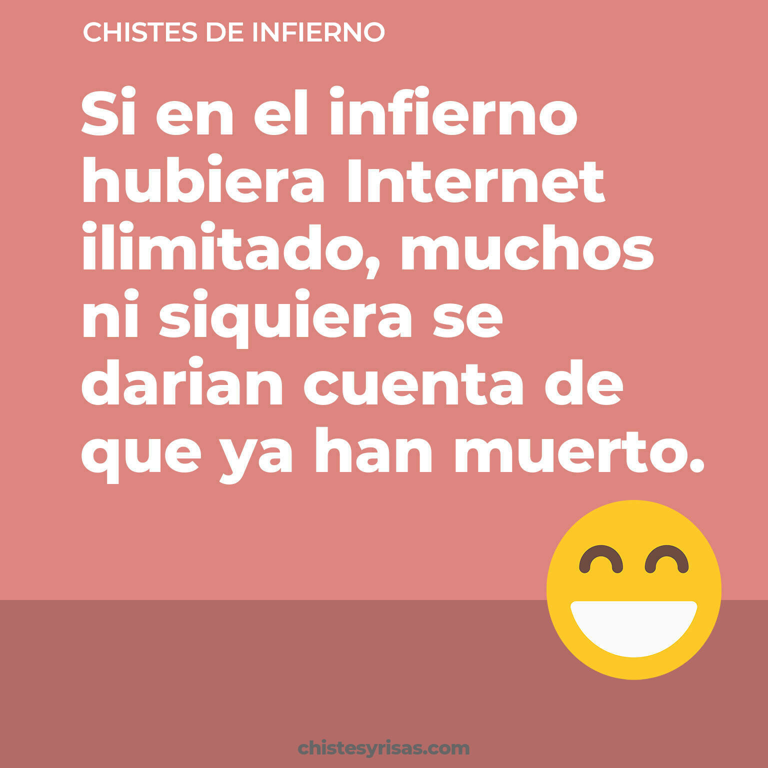 chistes de Infierno más graciosos