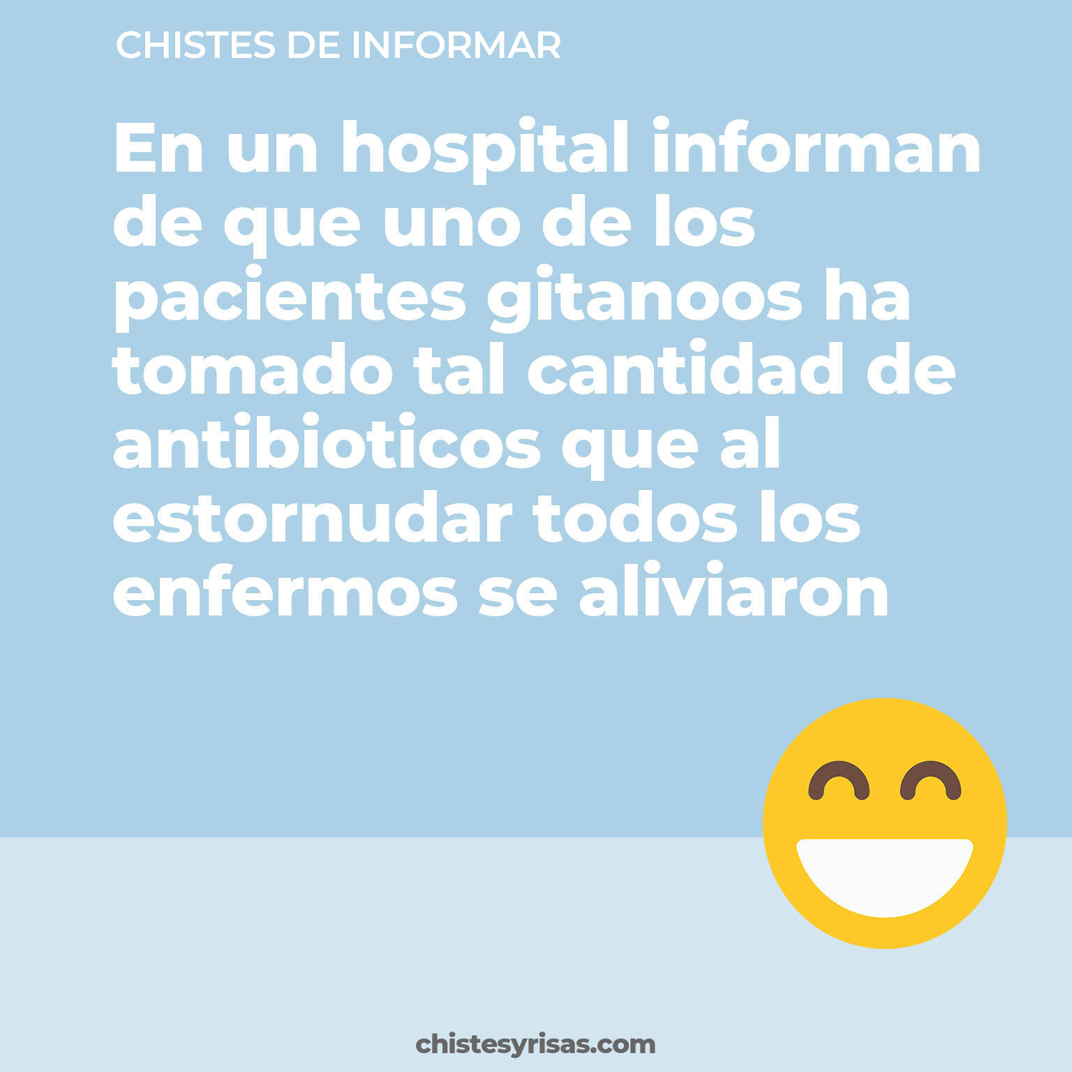 chistes de Informar cortos