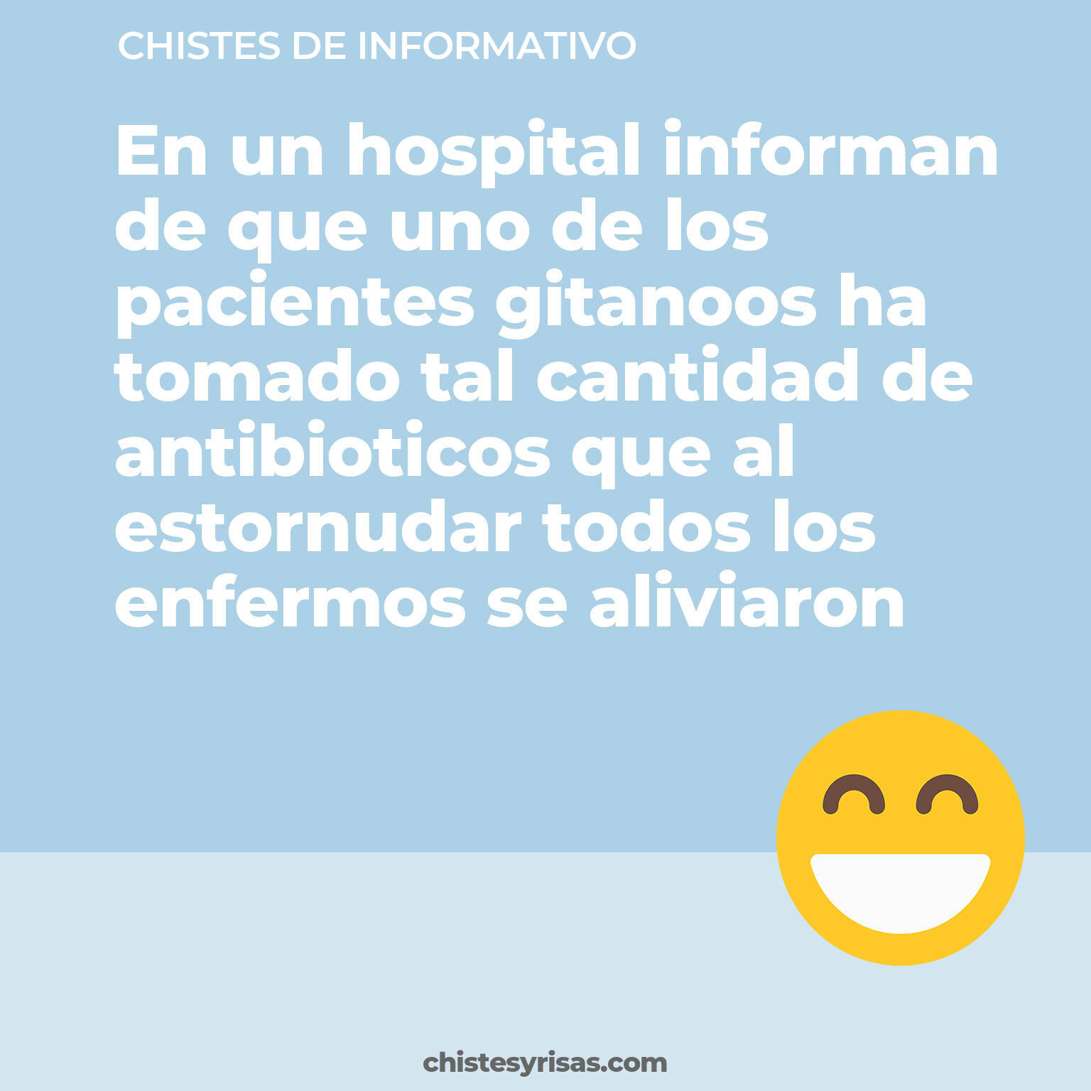 chistes de Informativo cortos