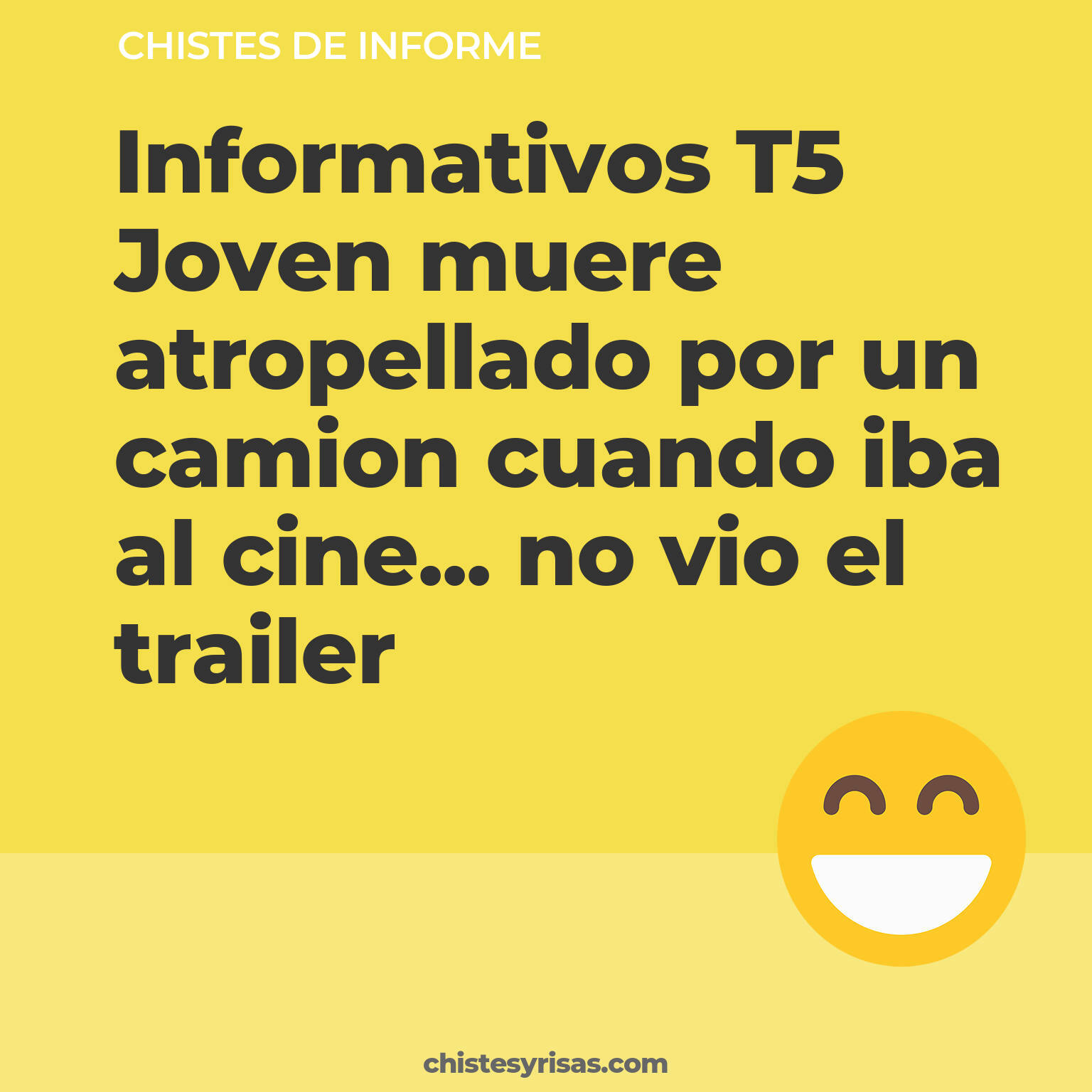 chistes de Informe buenos foto para reir