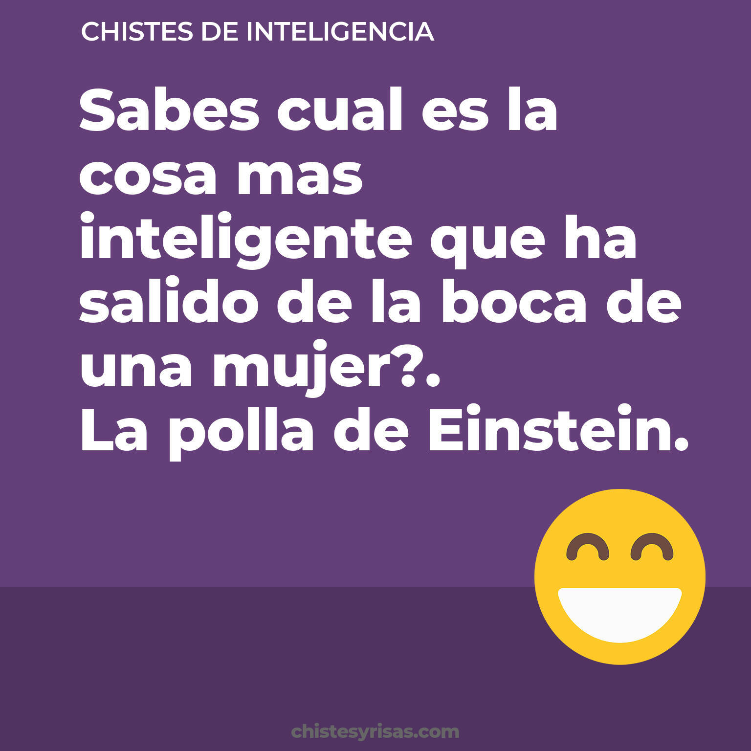 chistes de Inteligencia más graciosos