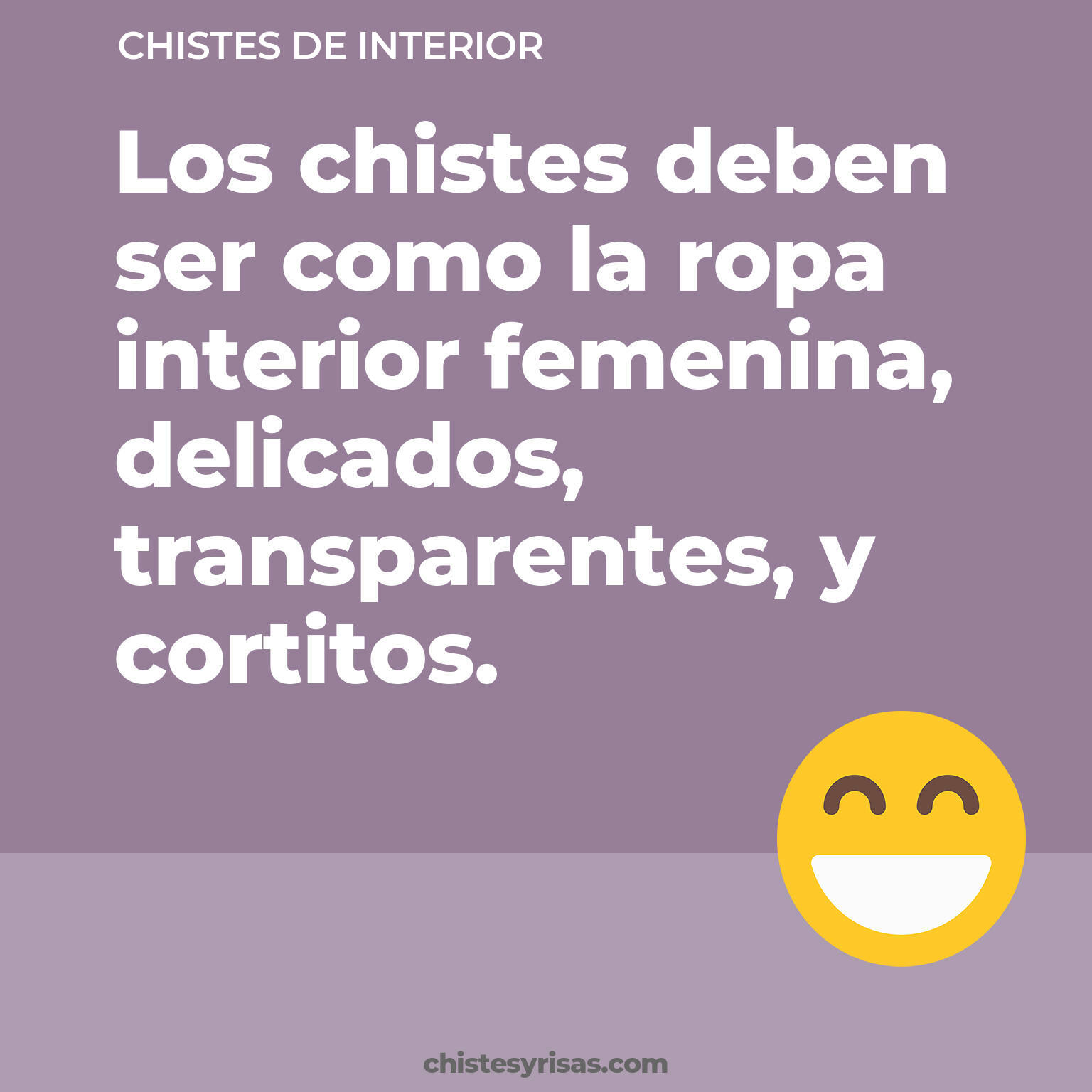 chistes de Interior buenos