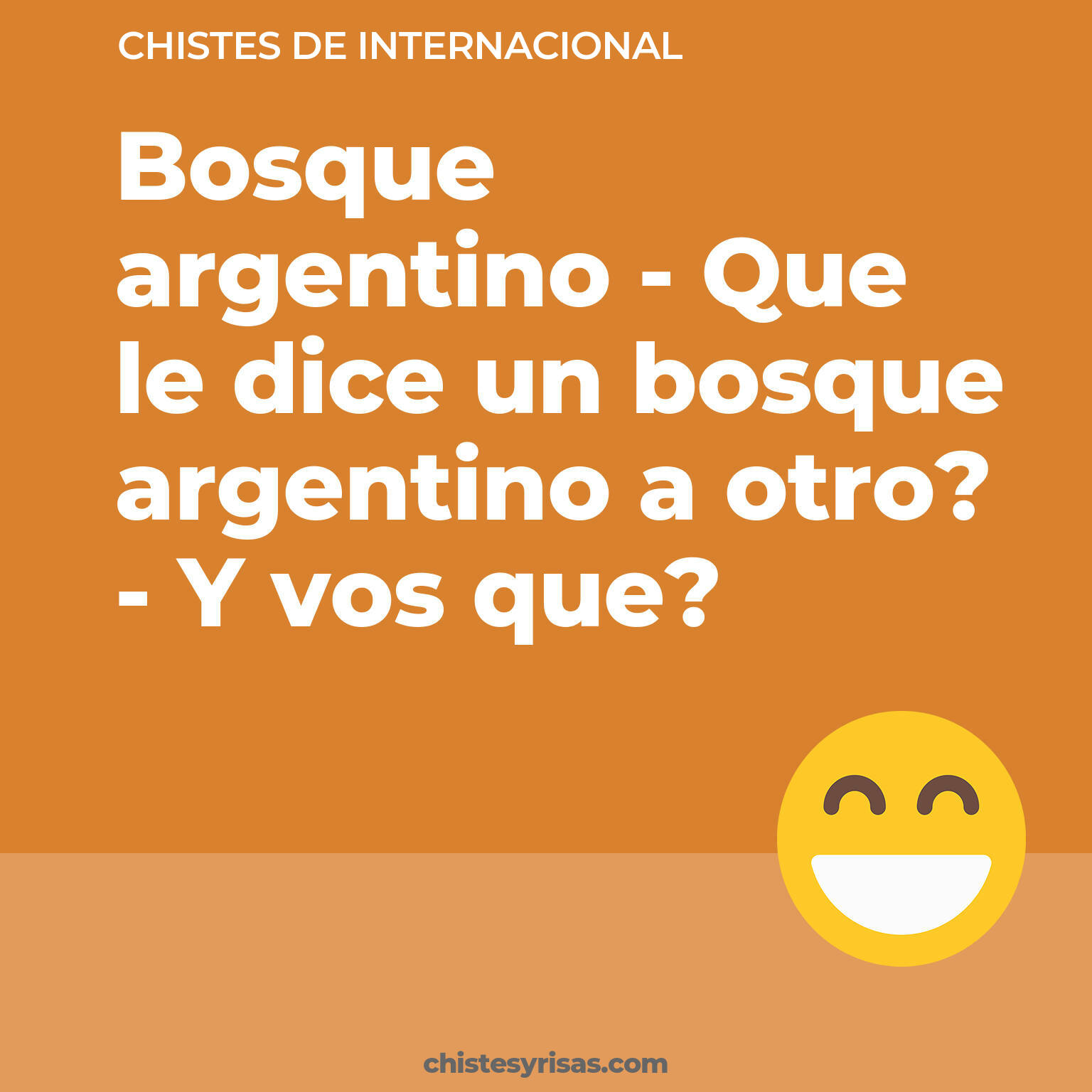 chistes de Internacional cortos