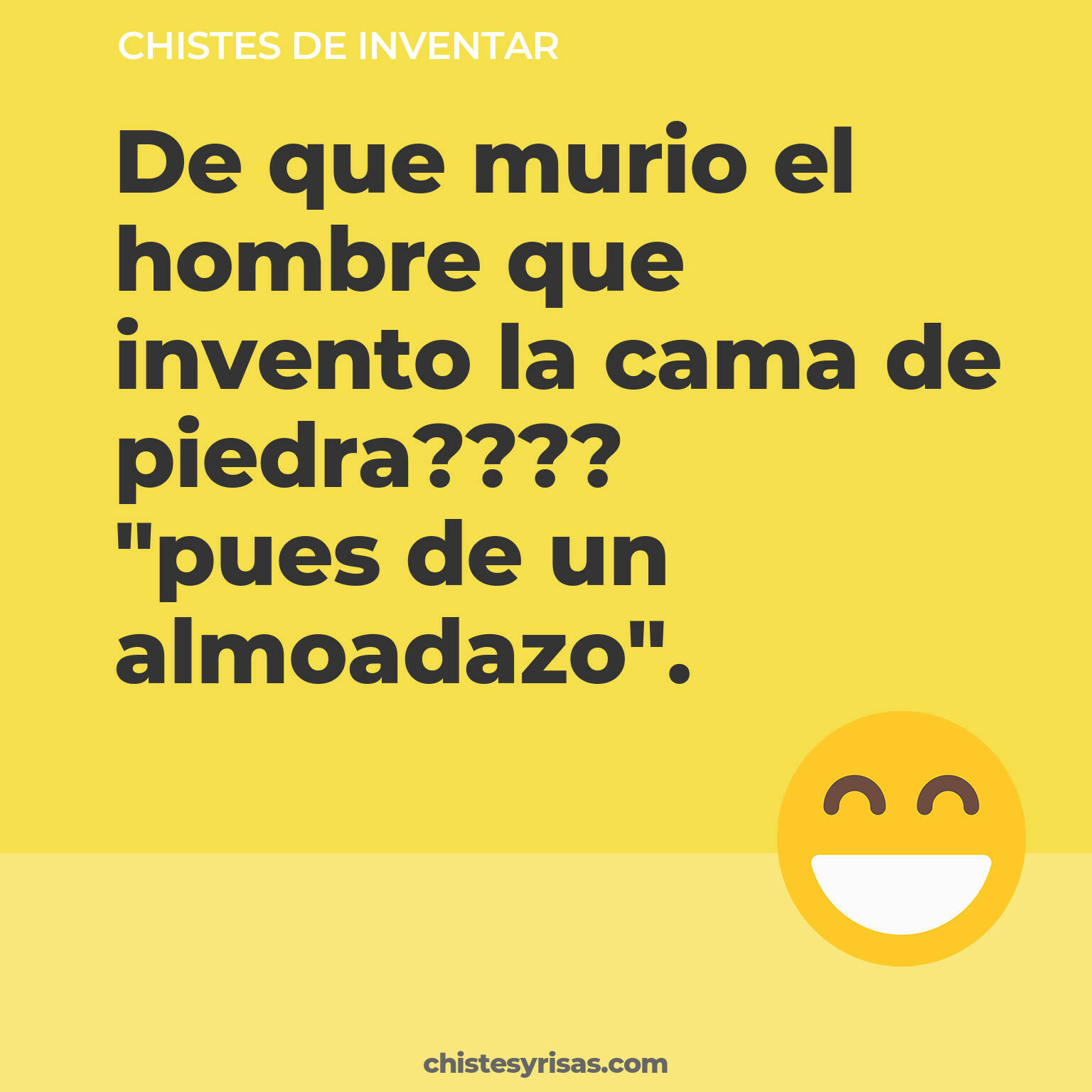 chistes de Inventar buenos foto para reir