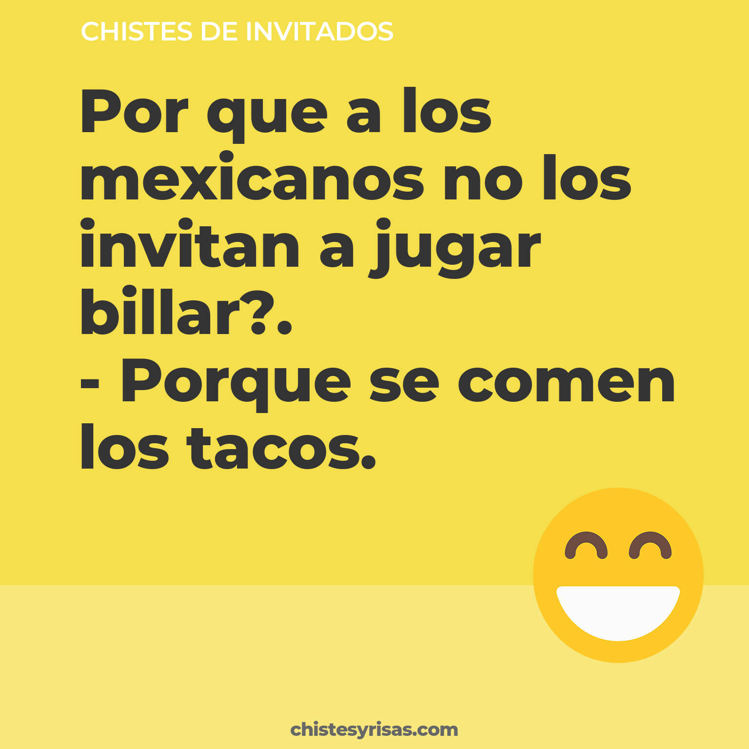 chistes de Invitados buenos foto para reir