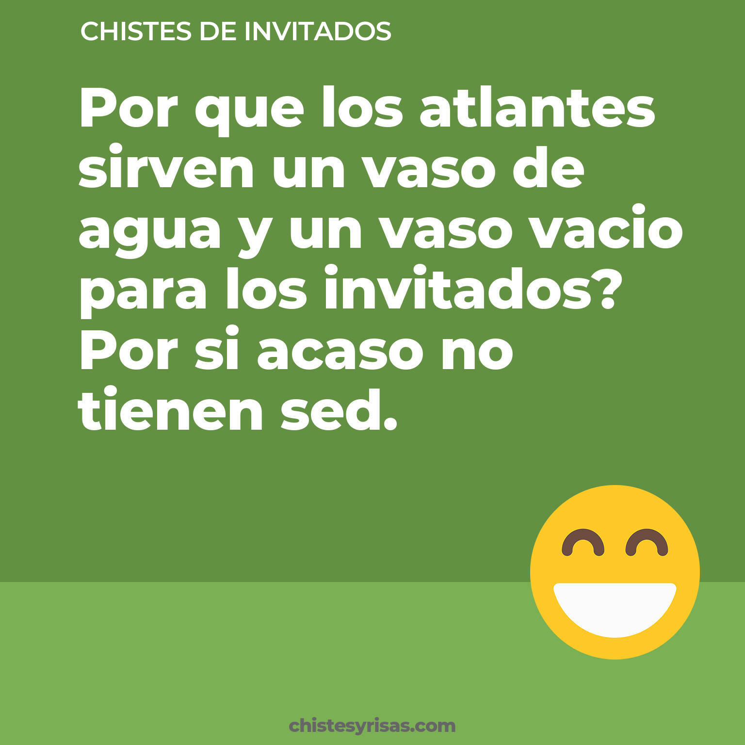 chistes de Invitados cortos