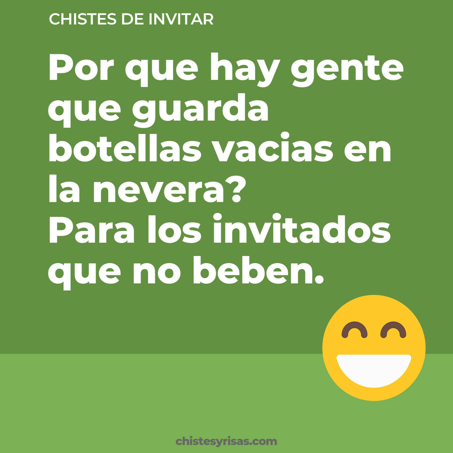 chistes de Invitar más graciosos