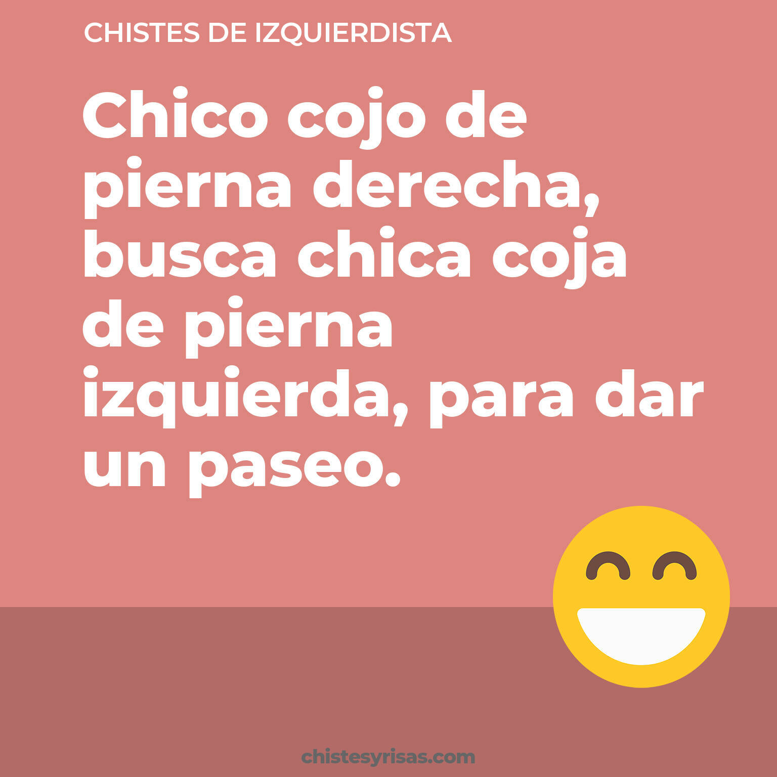 chistes de Izquierdista cortos