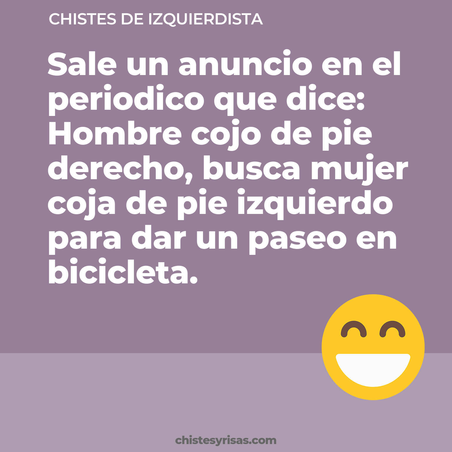 chistes de Izquierdista más graciosos