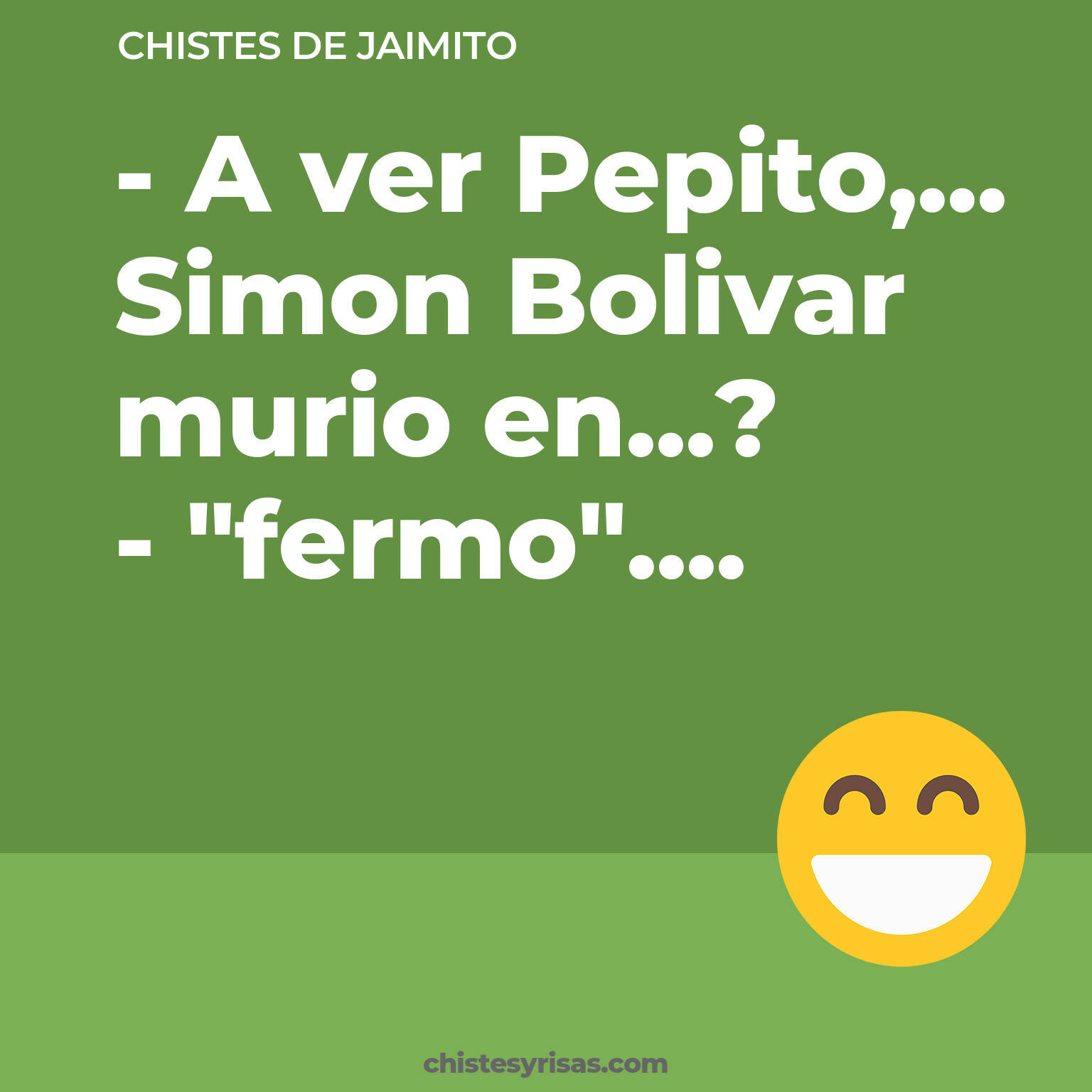 chistes de Jaimito buenos