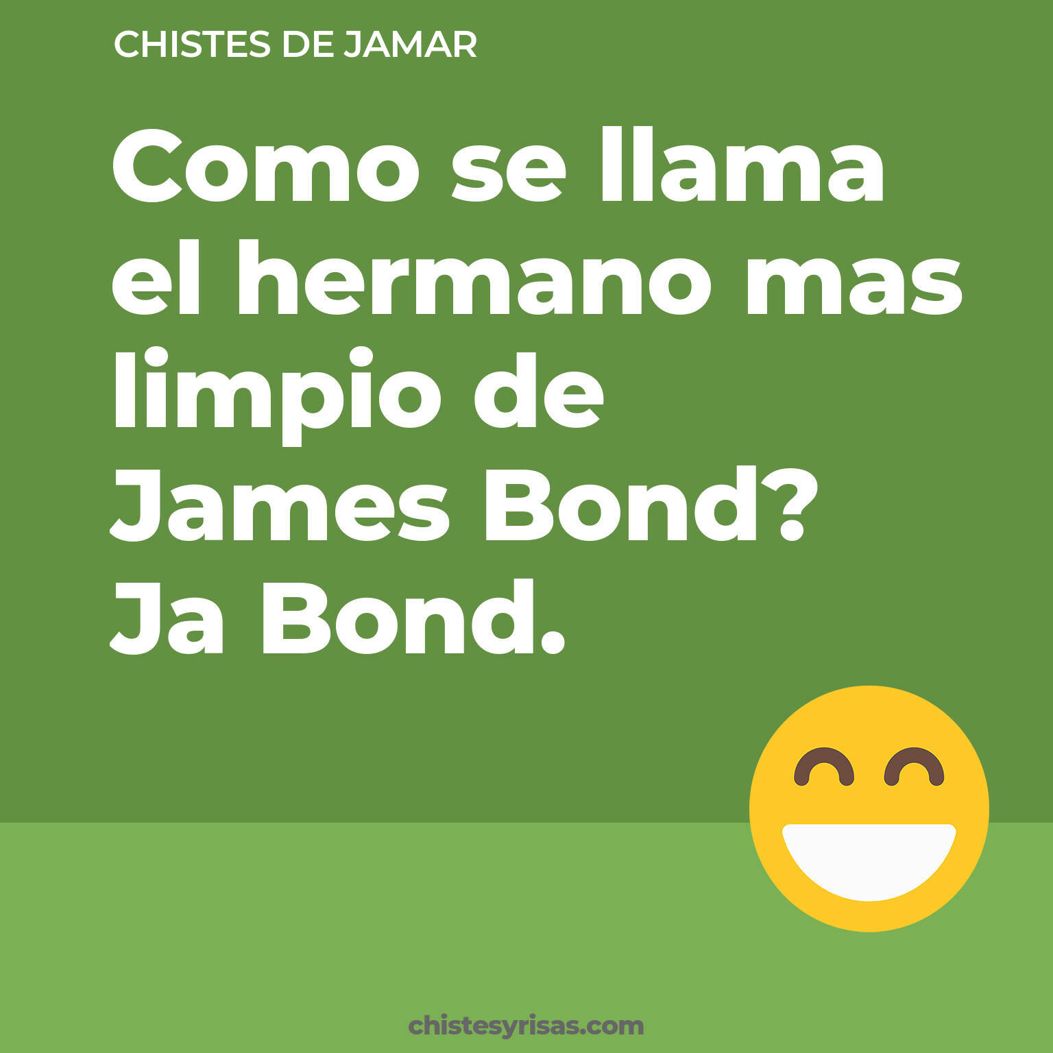 chistes de Jamar cortos