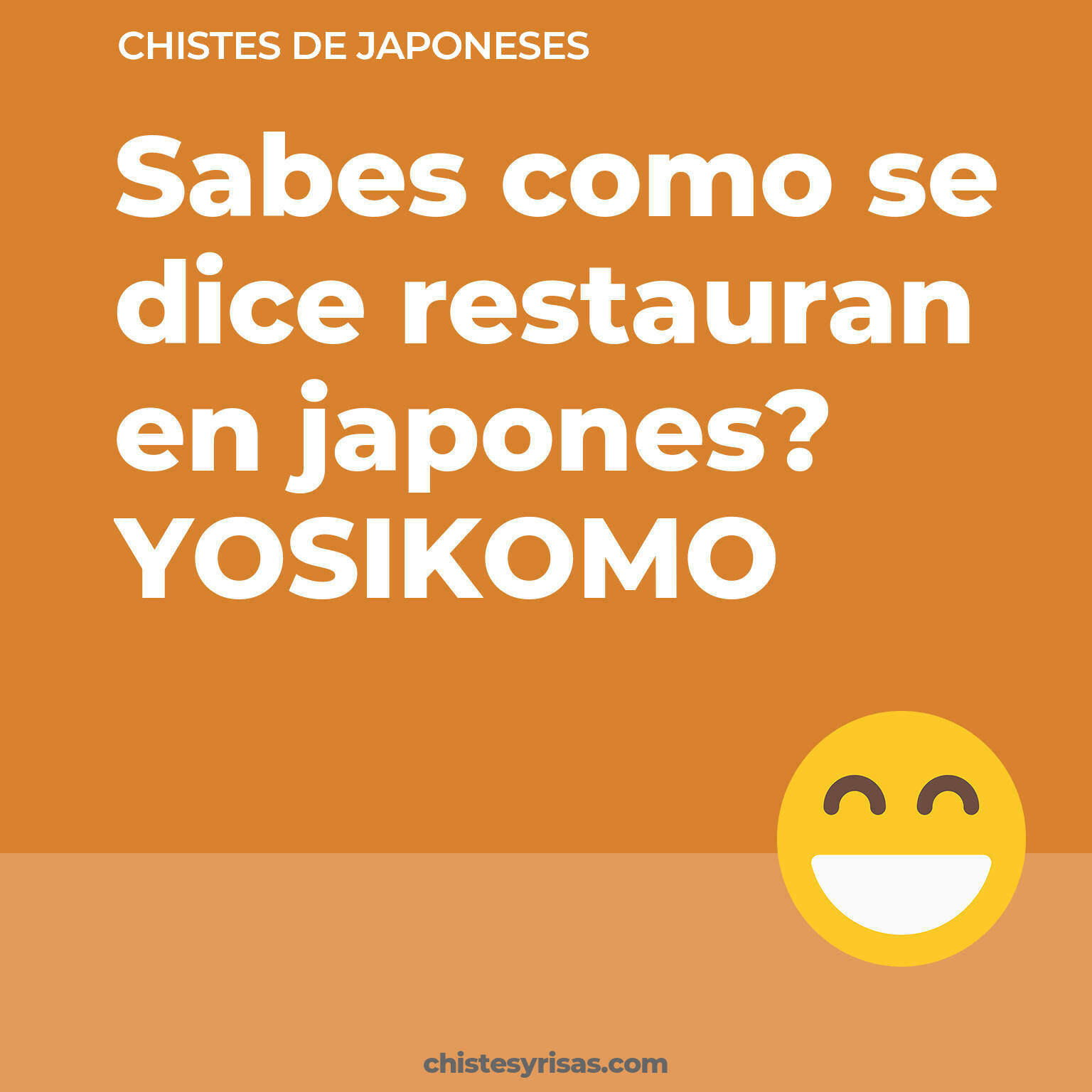 chistes de Japoneses cortos