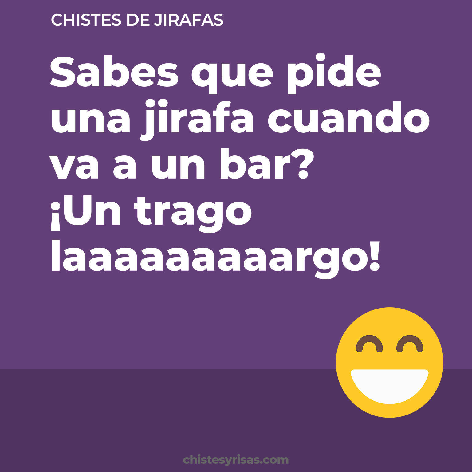 chistes de Jirafas cortos