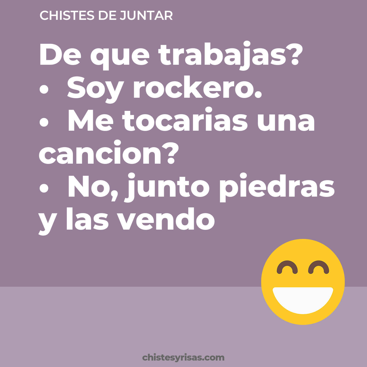 chistes de Juntar cortos