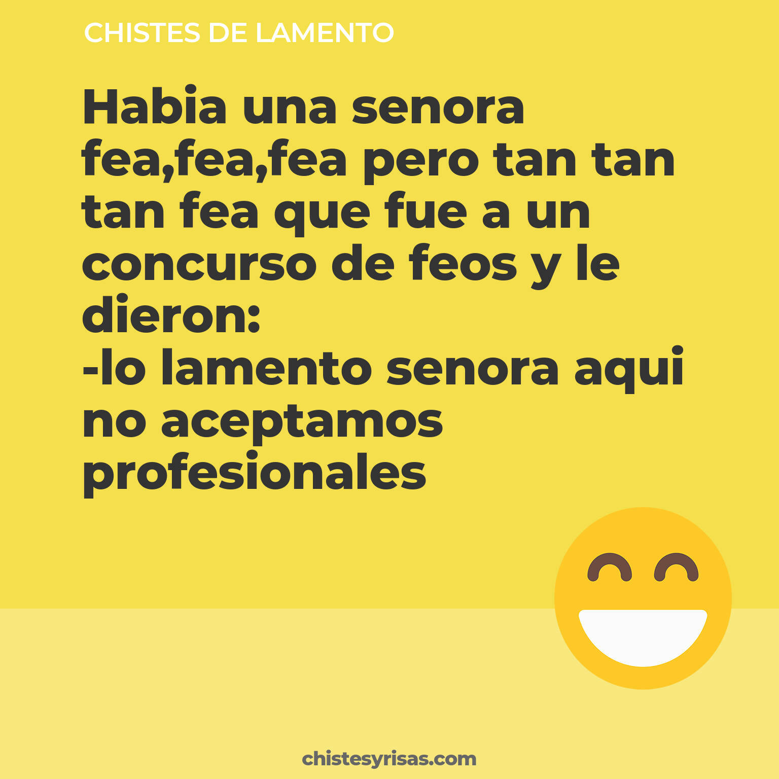 chistes de Lamento buenos foto para reir
