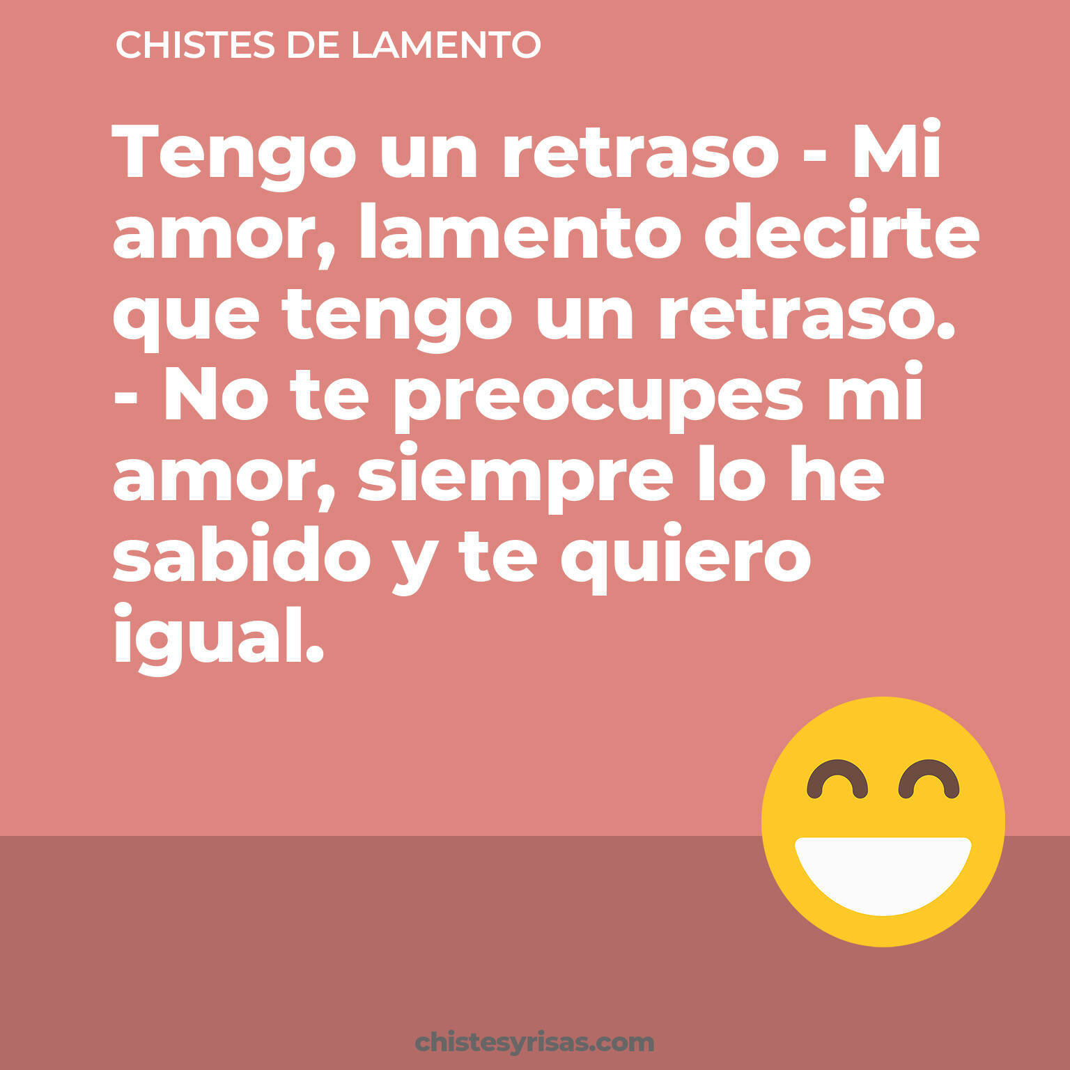 chistes de Lamento cortos