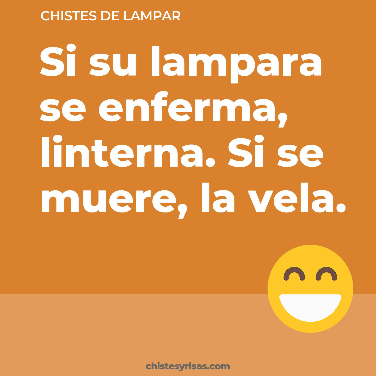 chistes de Lampar cortos