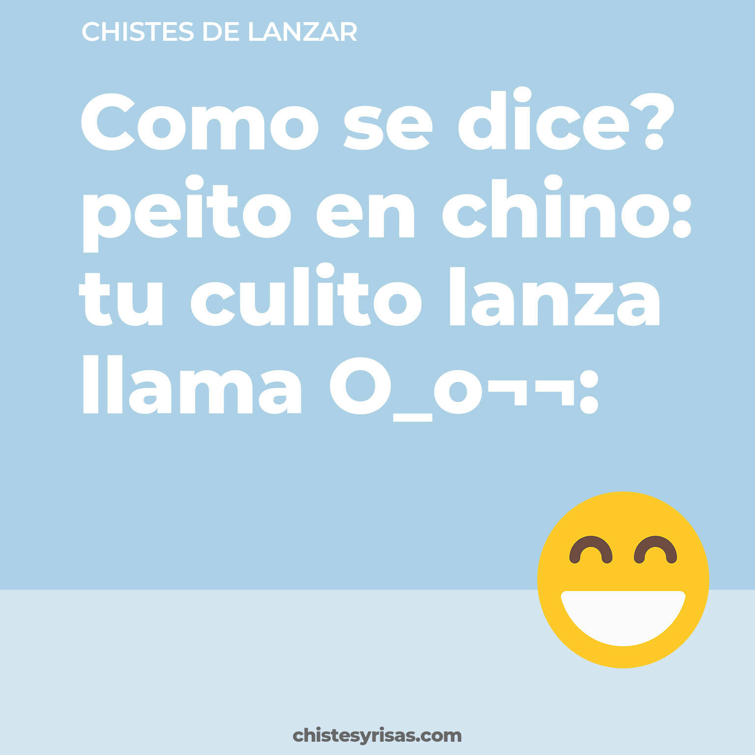 chistes de Lanzar más graciosos