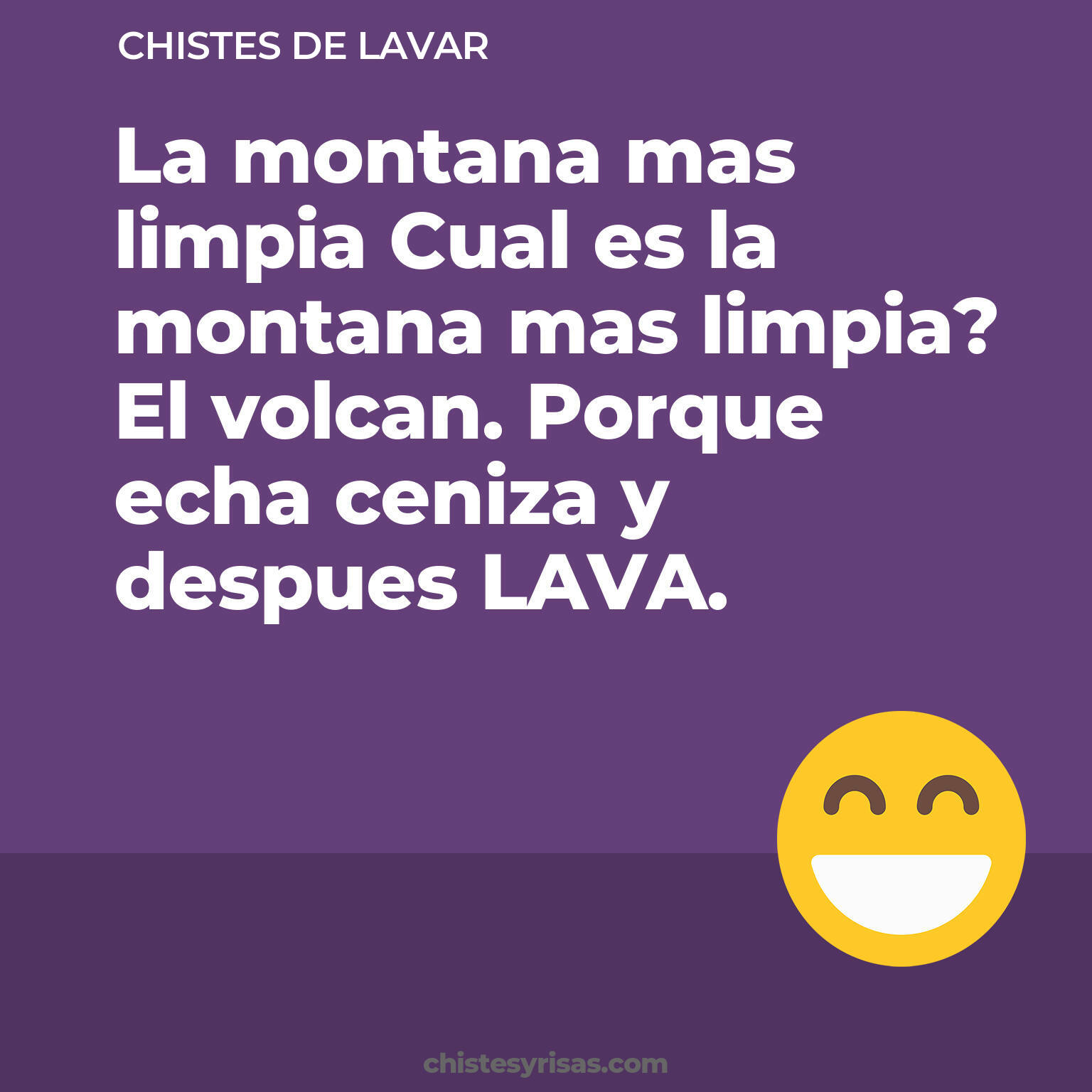 chistes de Lavar más graciosos