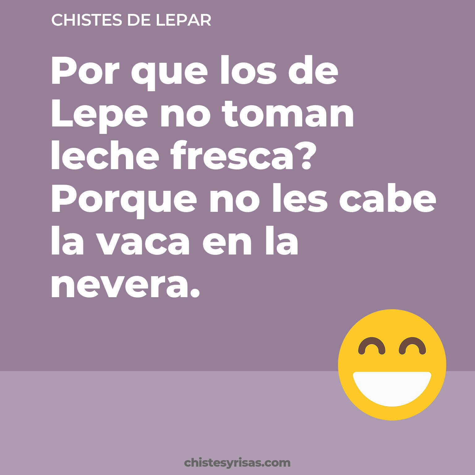 chistes de Lepar cortos