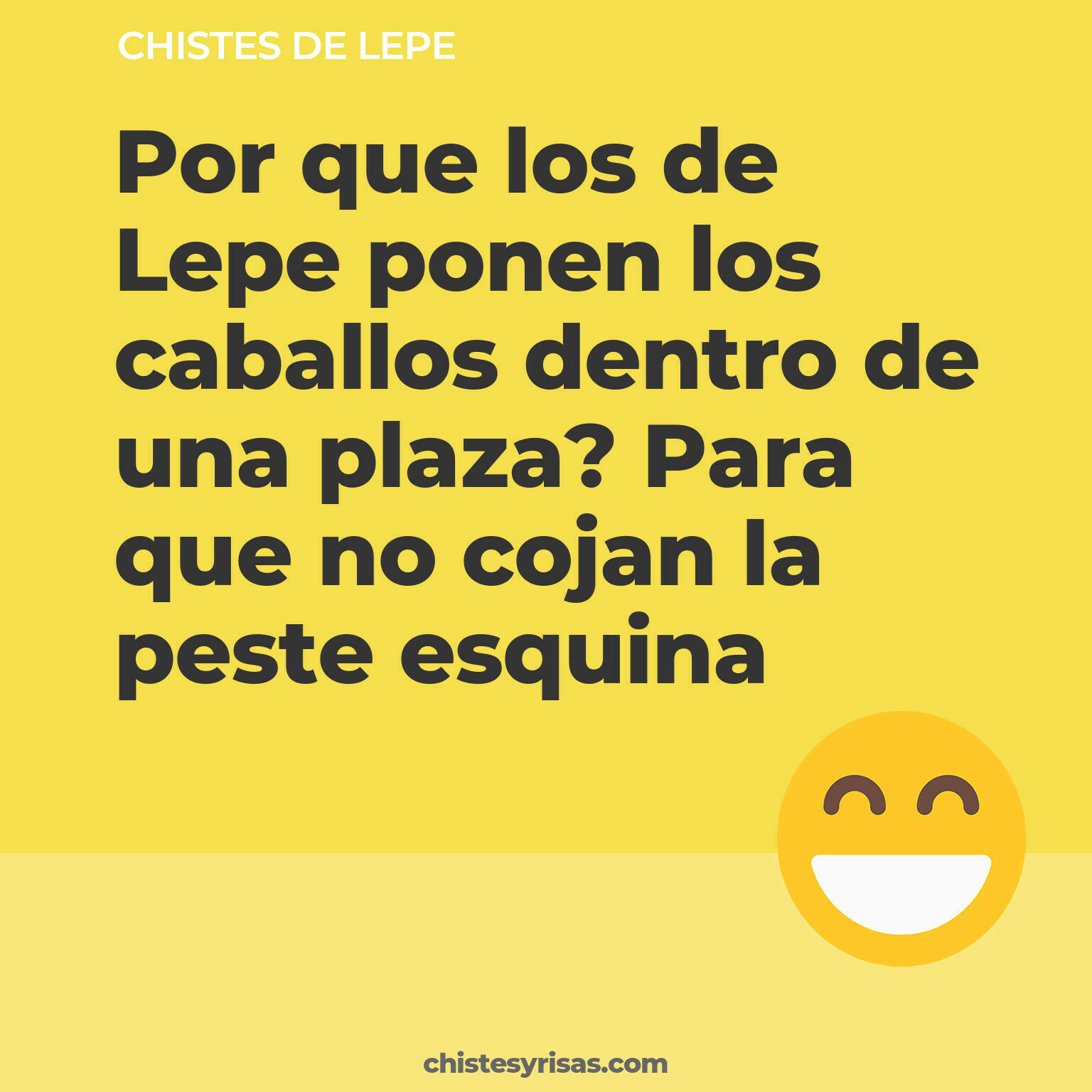 chistes de Lepe buenos