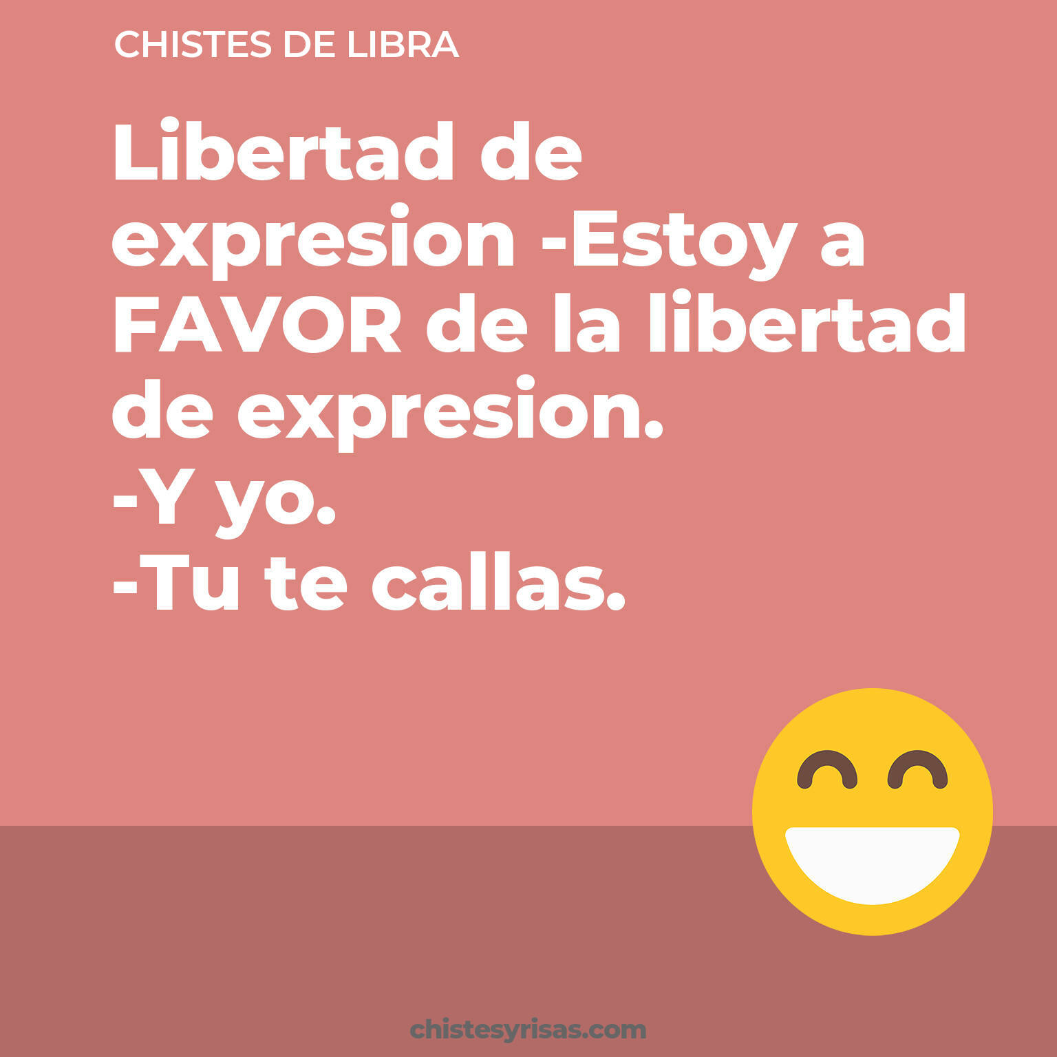 chistes de Libra cortos