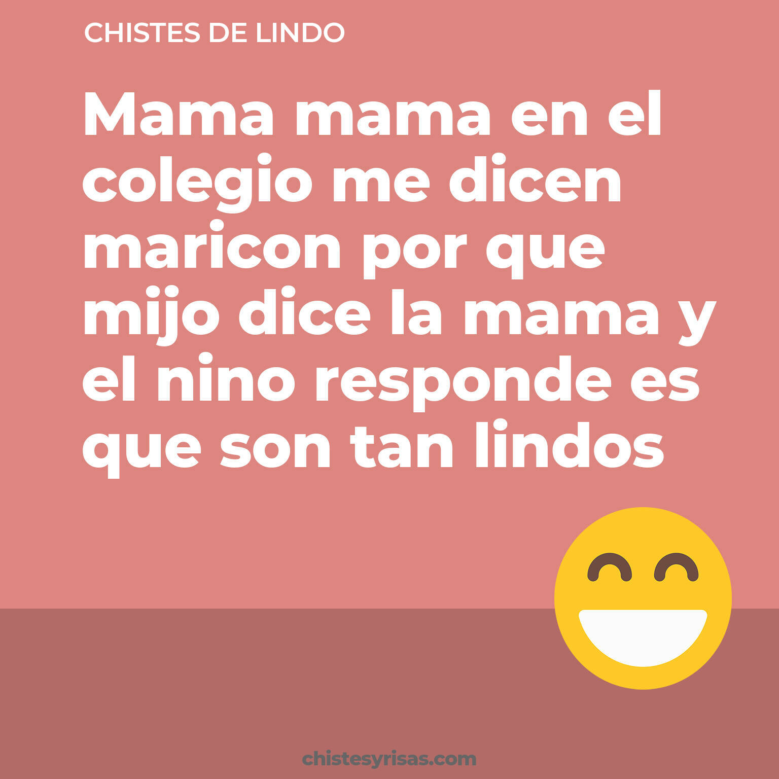 chistes de Lindo cortos