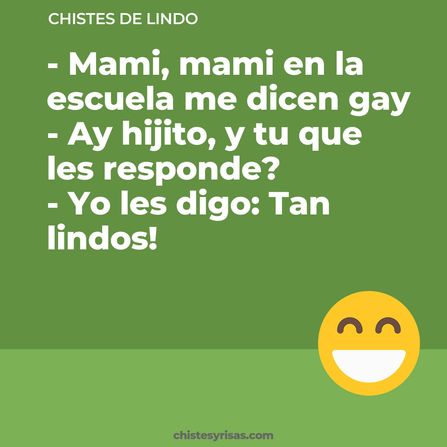 chistes de Lindo buenos