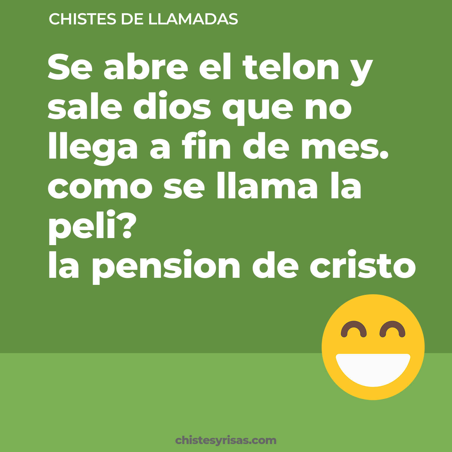 chistes de Llamadas cortos