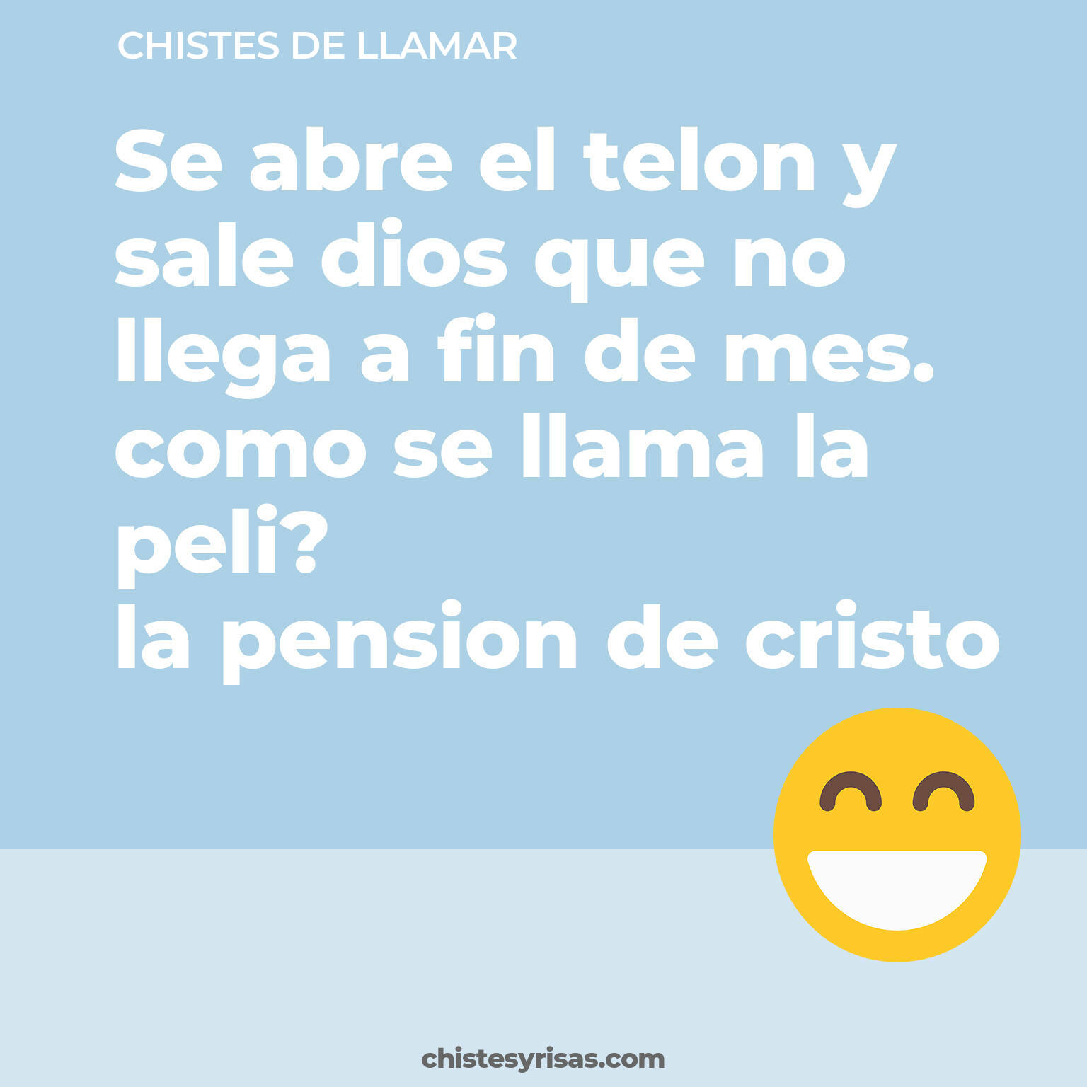 chistes de Llamar cortos