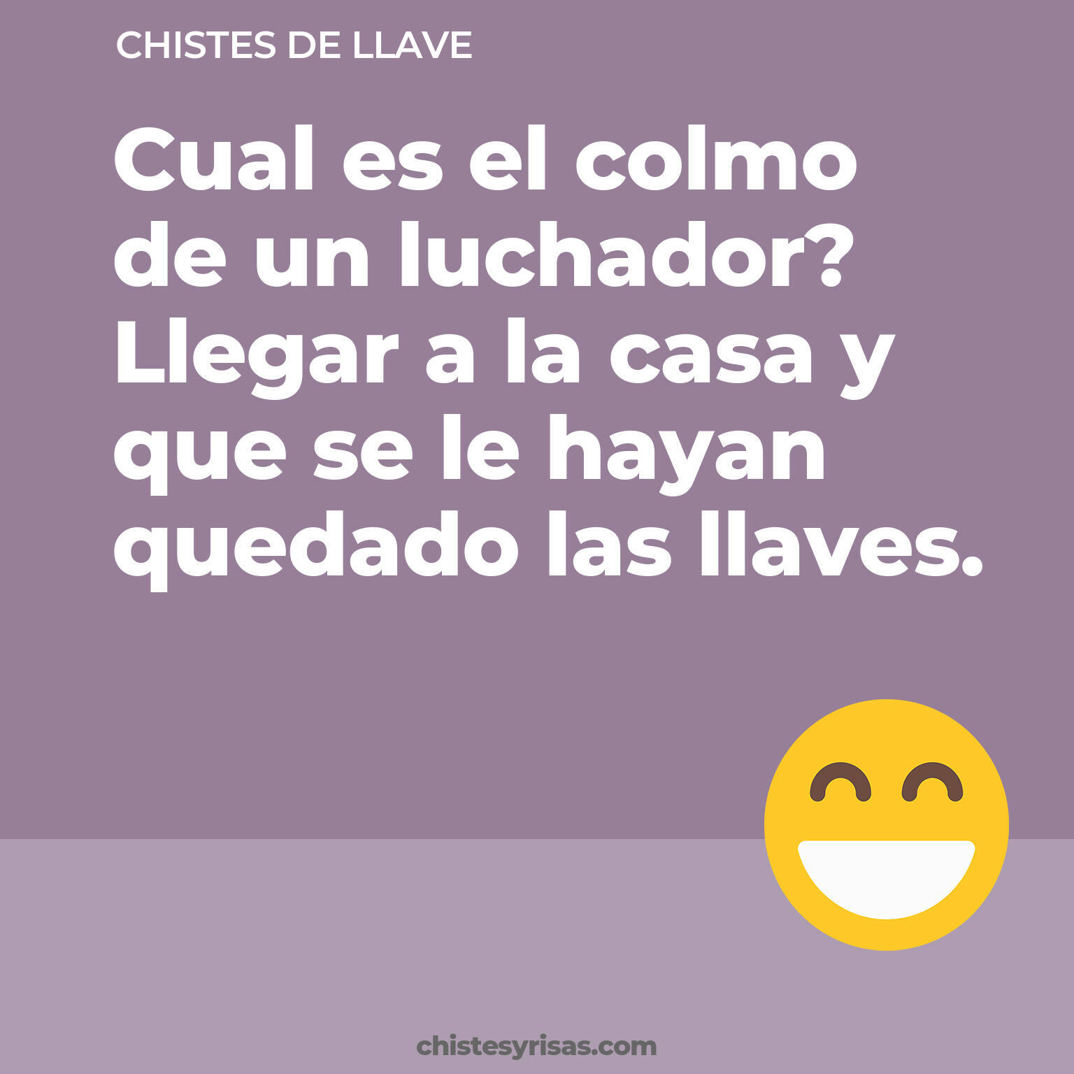 chistes de Llave cortos