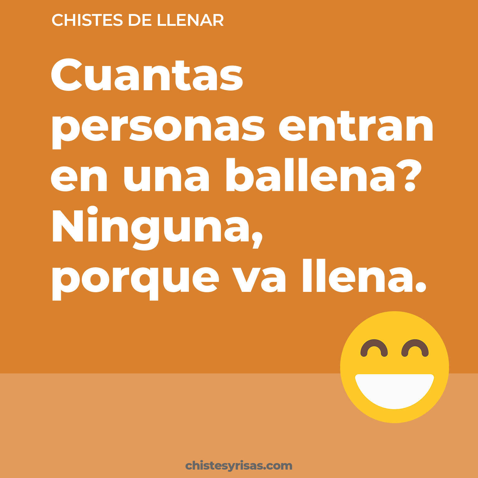 chistes de Llenar buenos