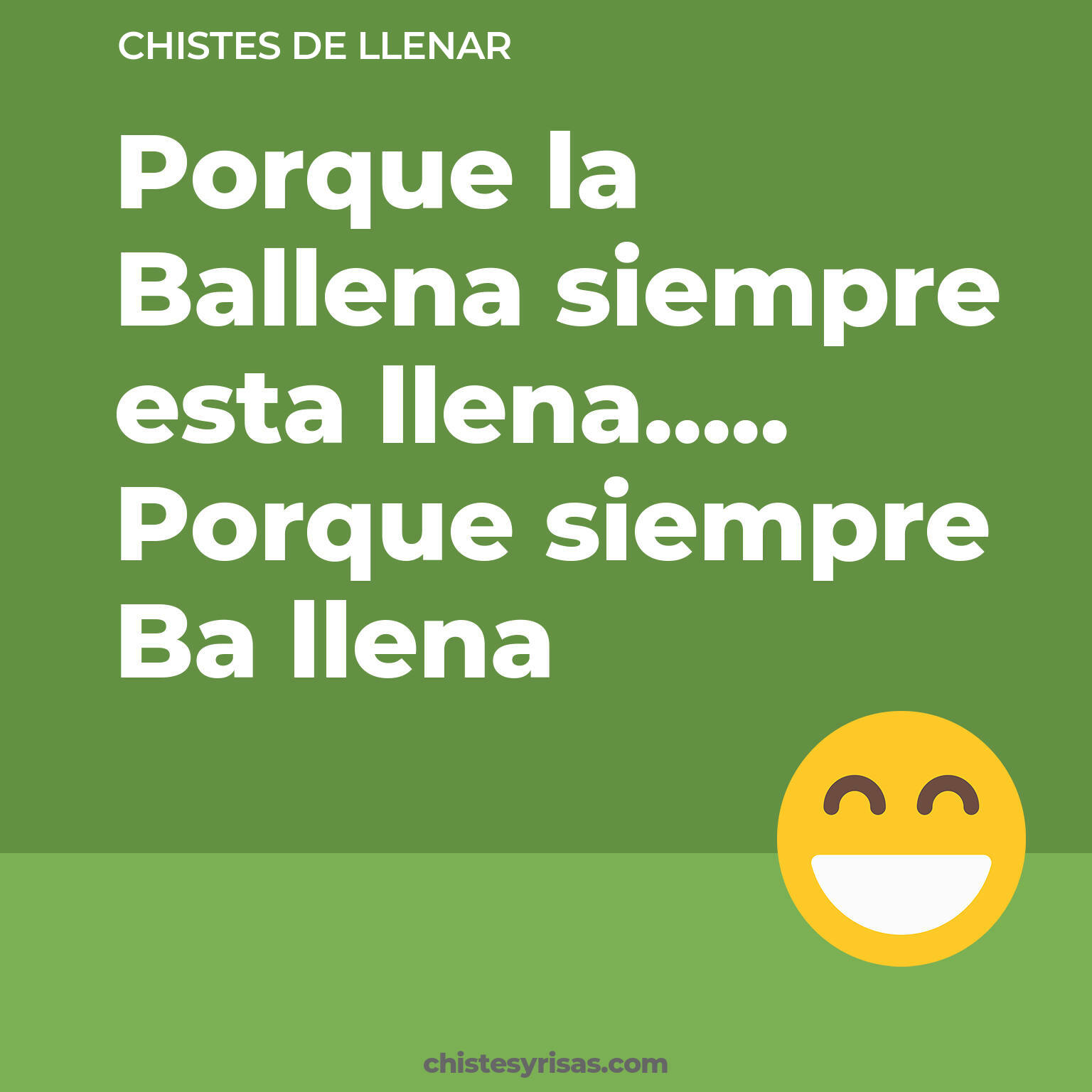 chistes de Llenar más graciosos