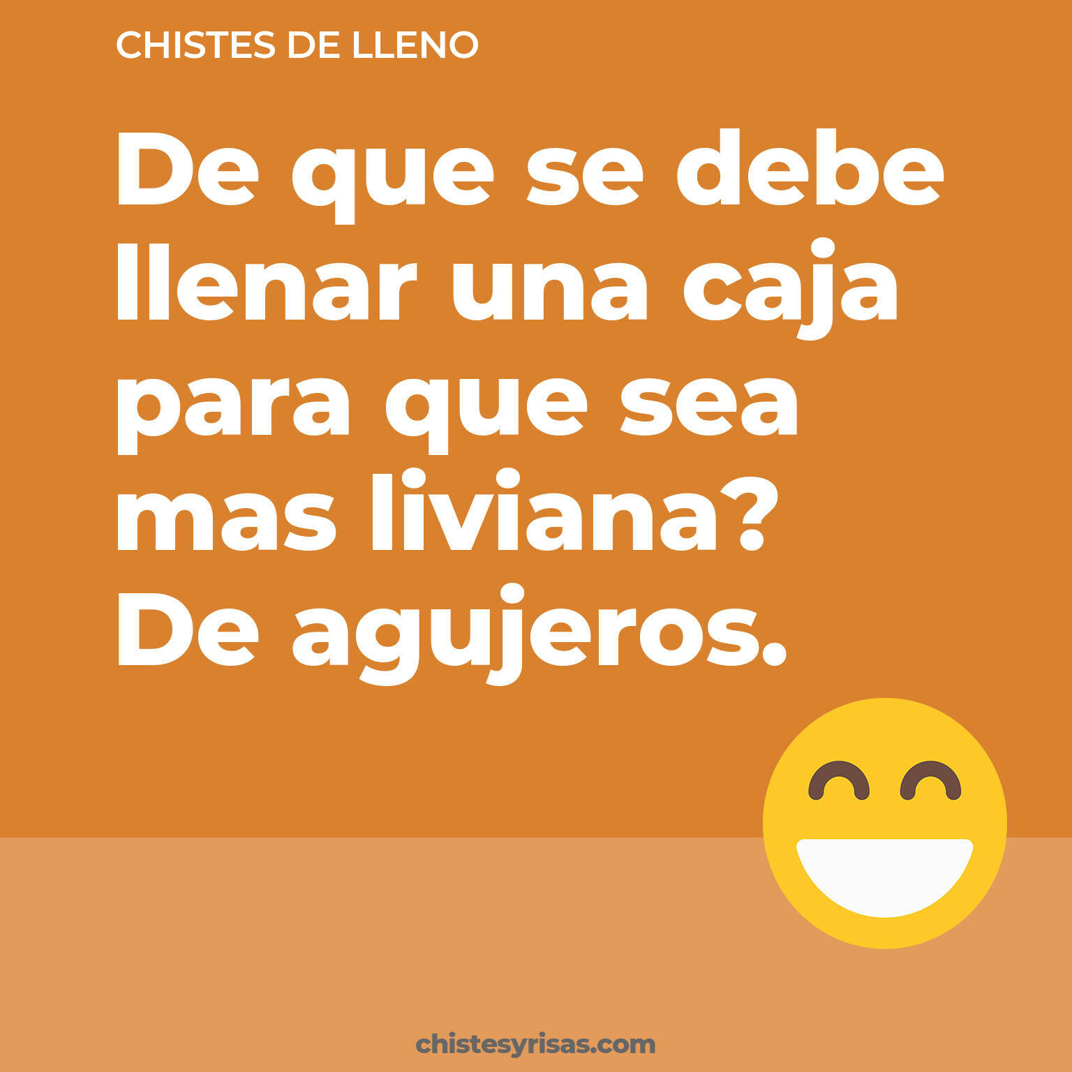 chistes de Lleno cortos