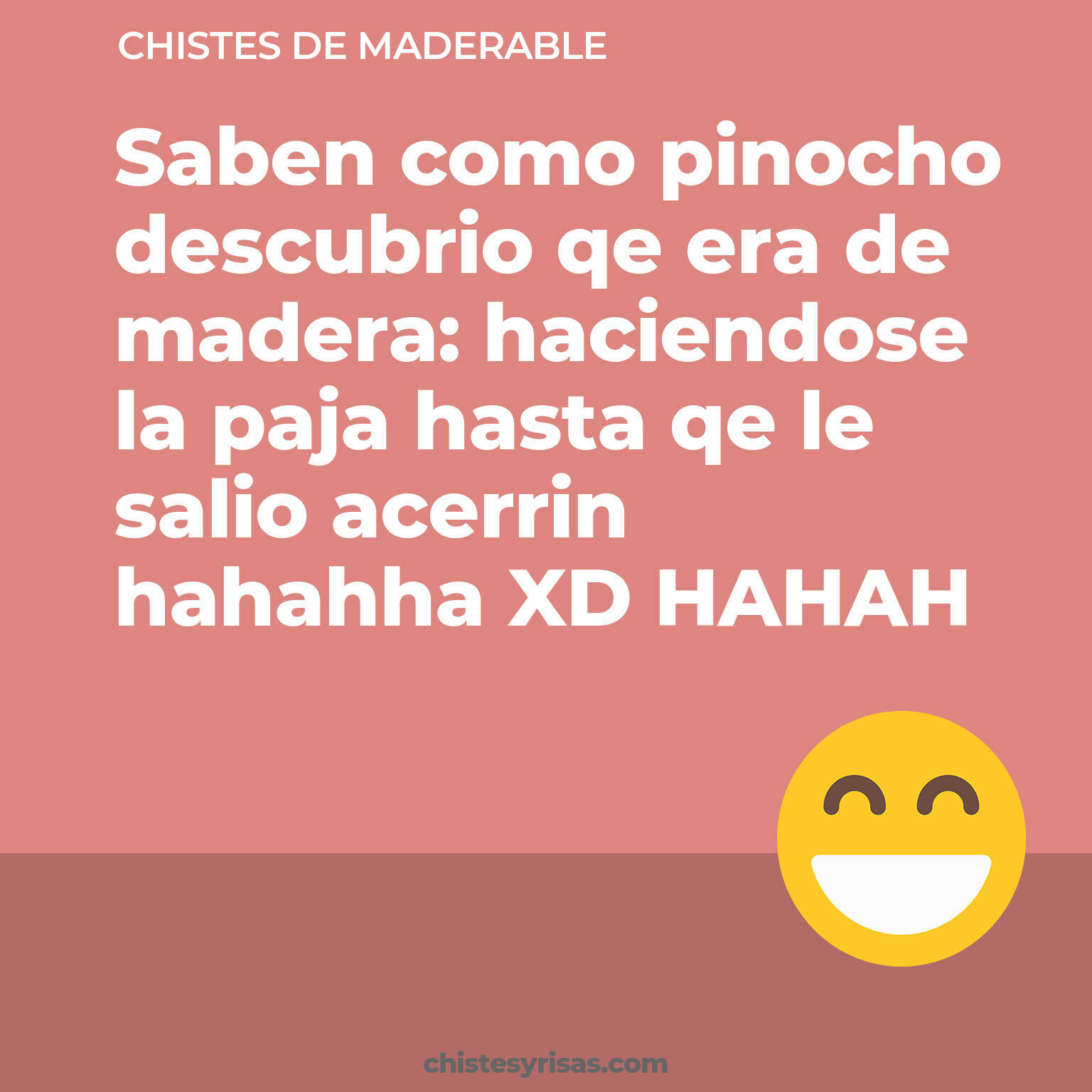 chistes de Maderable más graciosos