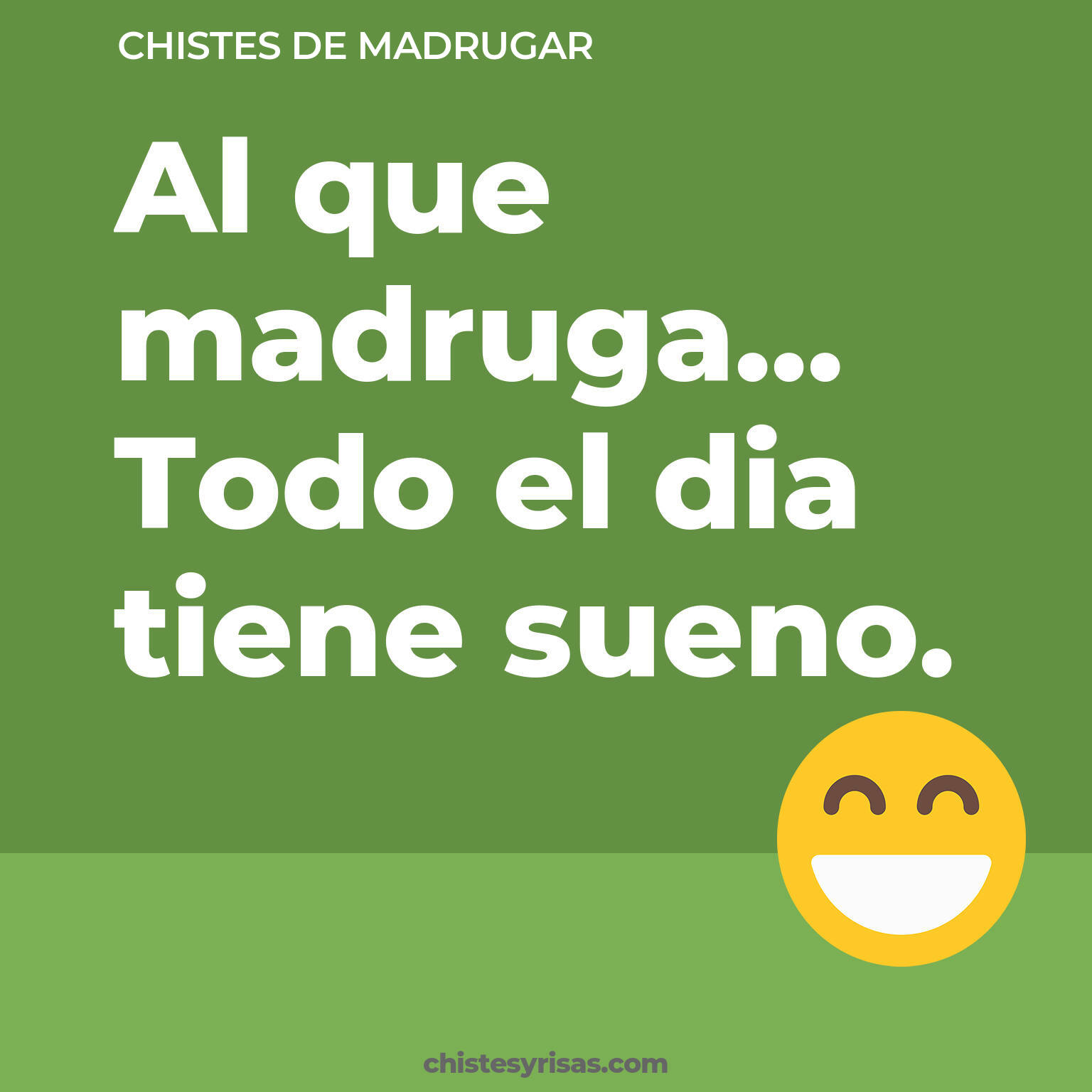 chistes de Madrugar más graciosos