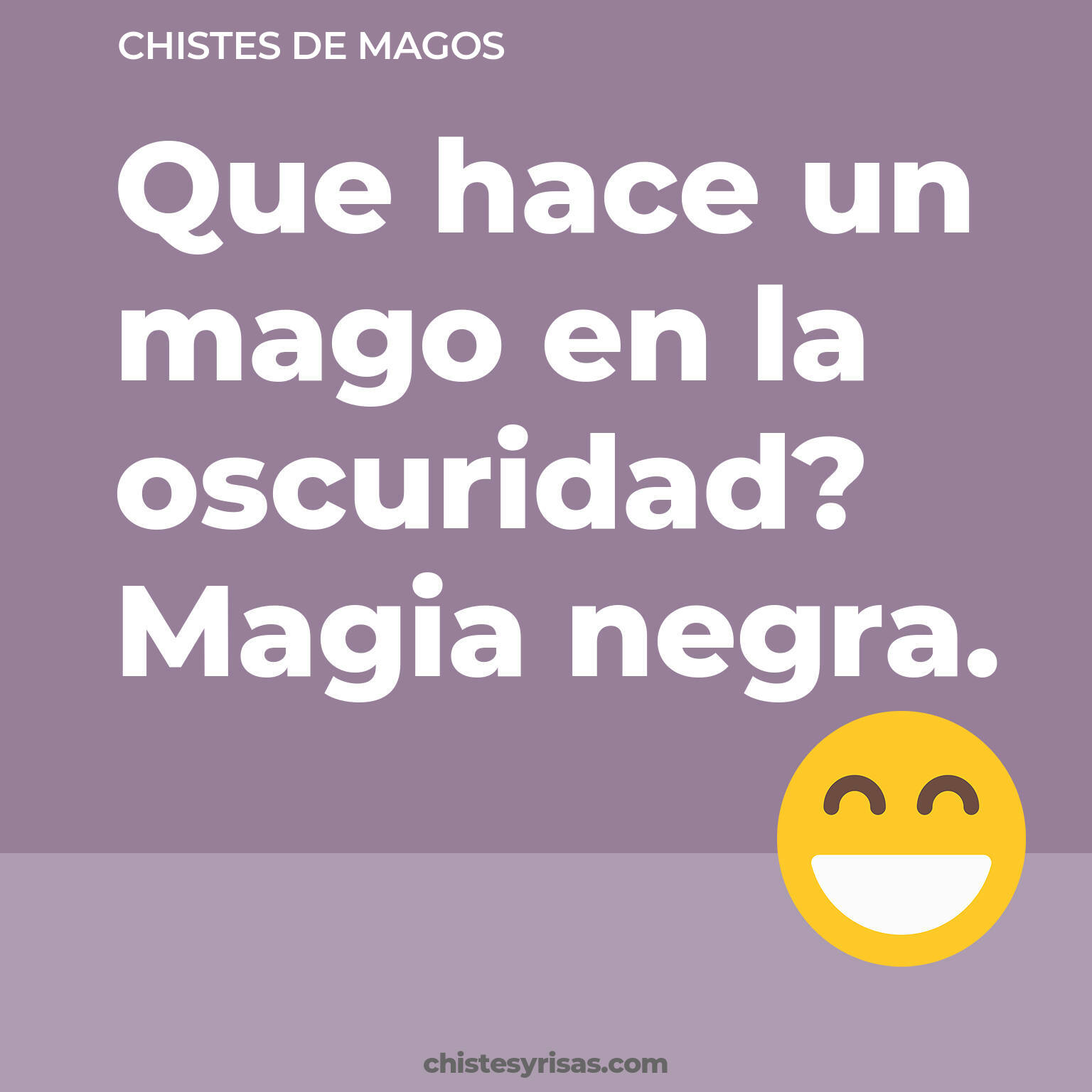 chistes de Magos cortos