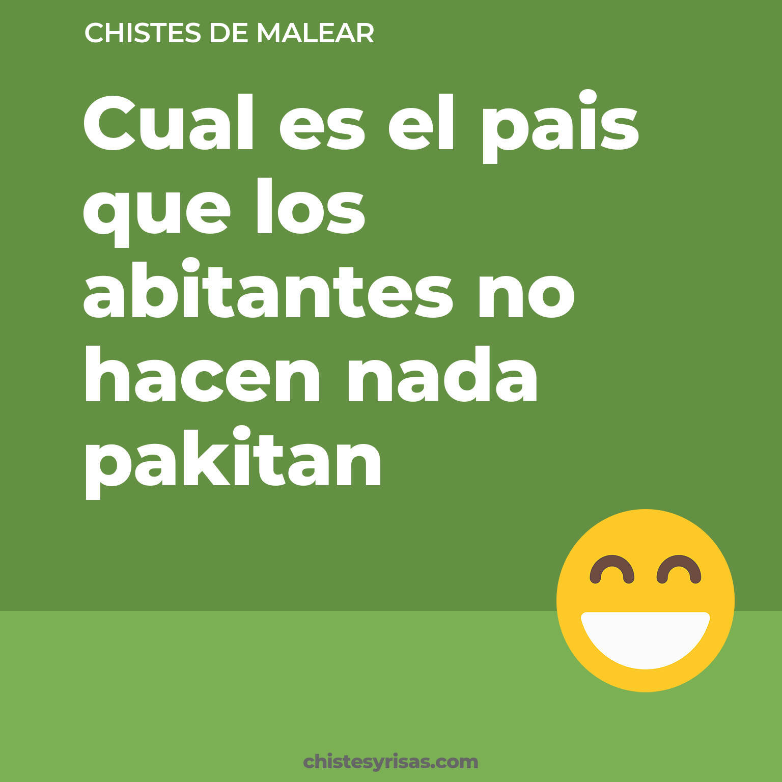 chistes de Malear buenos