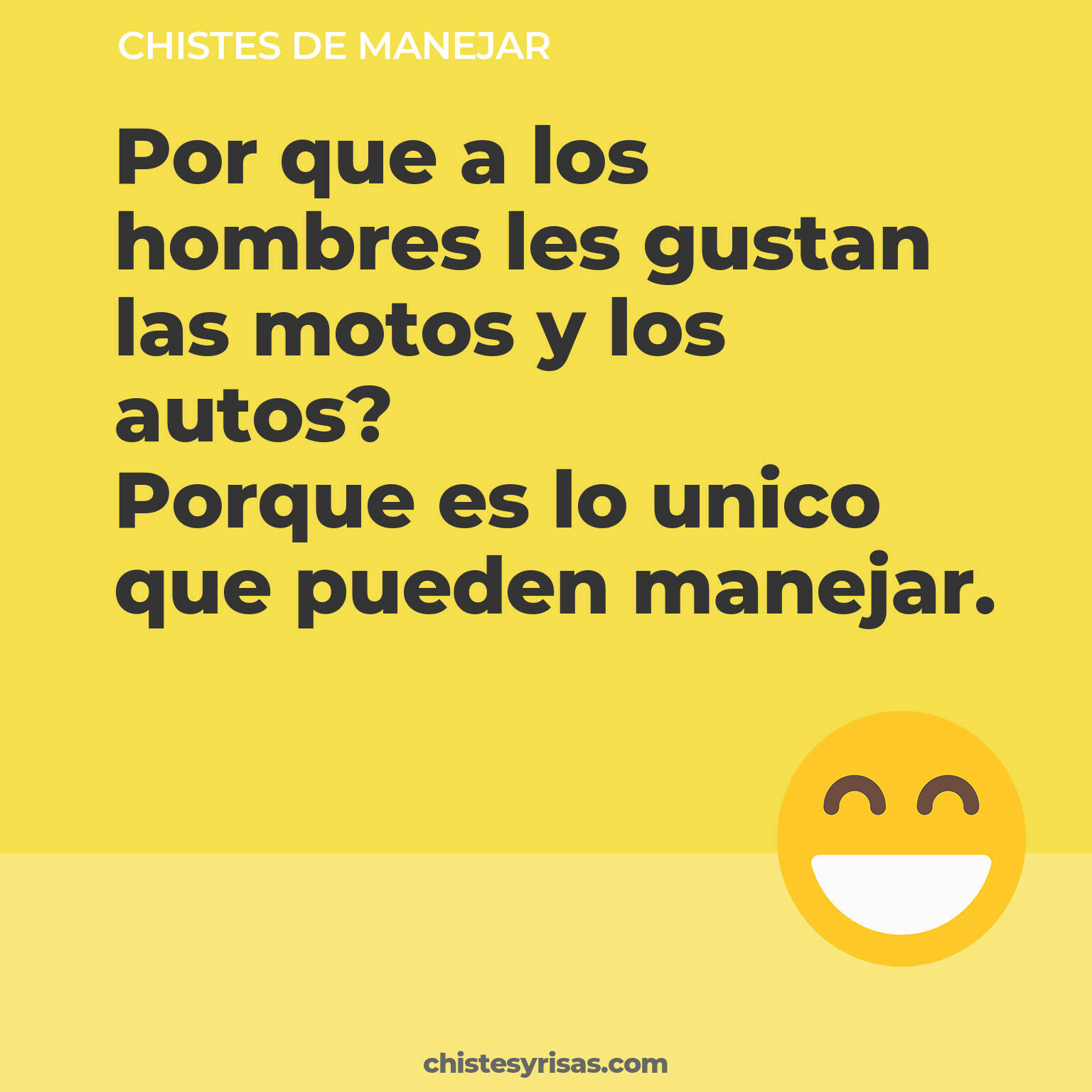 chistes de Manejar buenos foto para reir