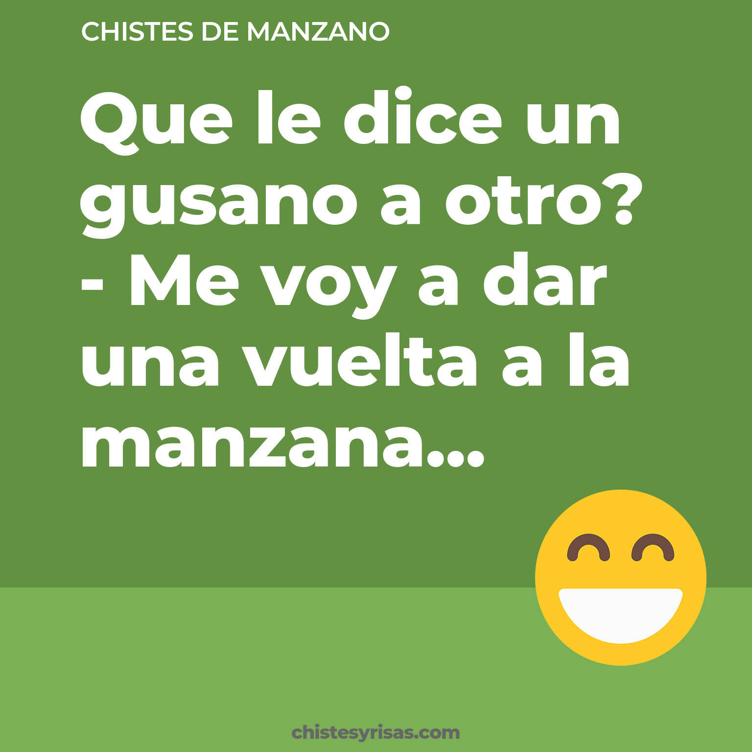 chistes de Manzano más graciosos