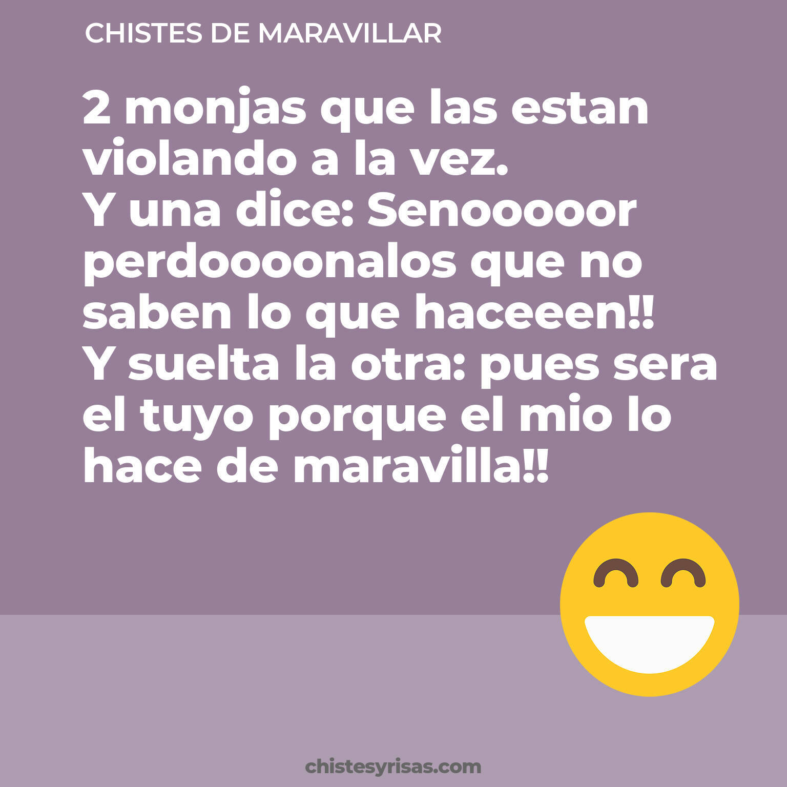 chistes de Maravillar cortos